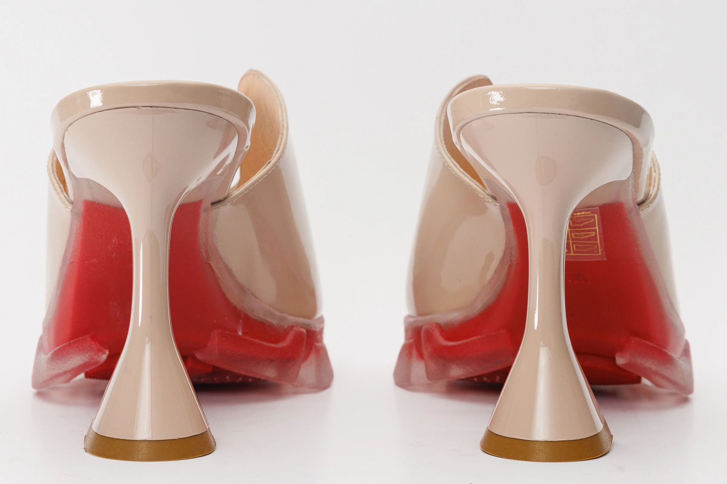 The Caratal Cream Patent Leather Women Sandal - Image 4