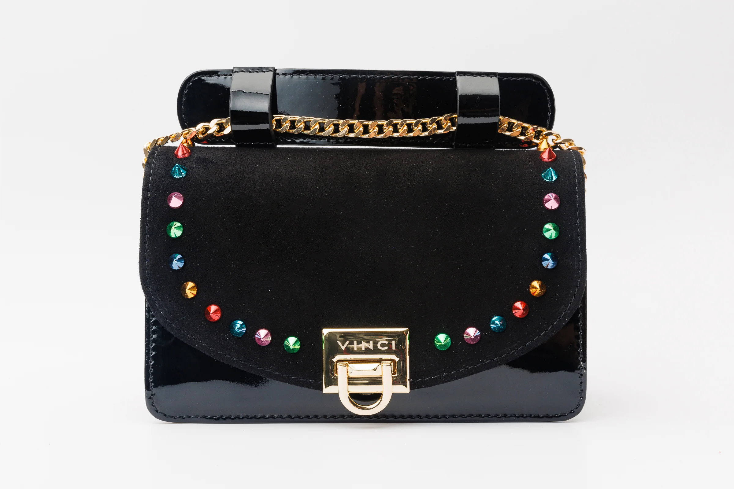 The Caris Black Leather Handbag - Image 7