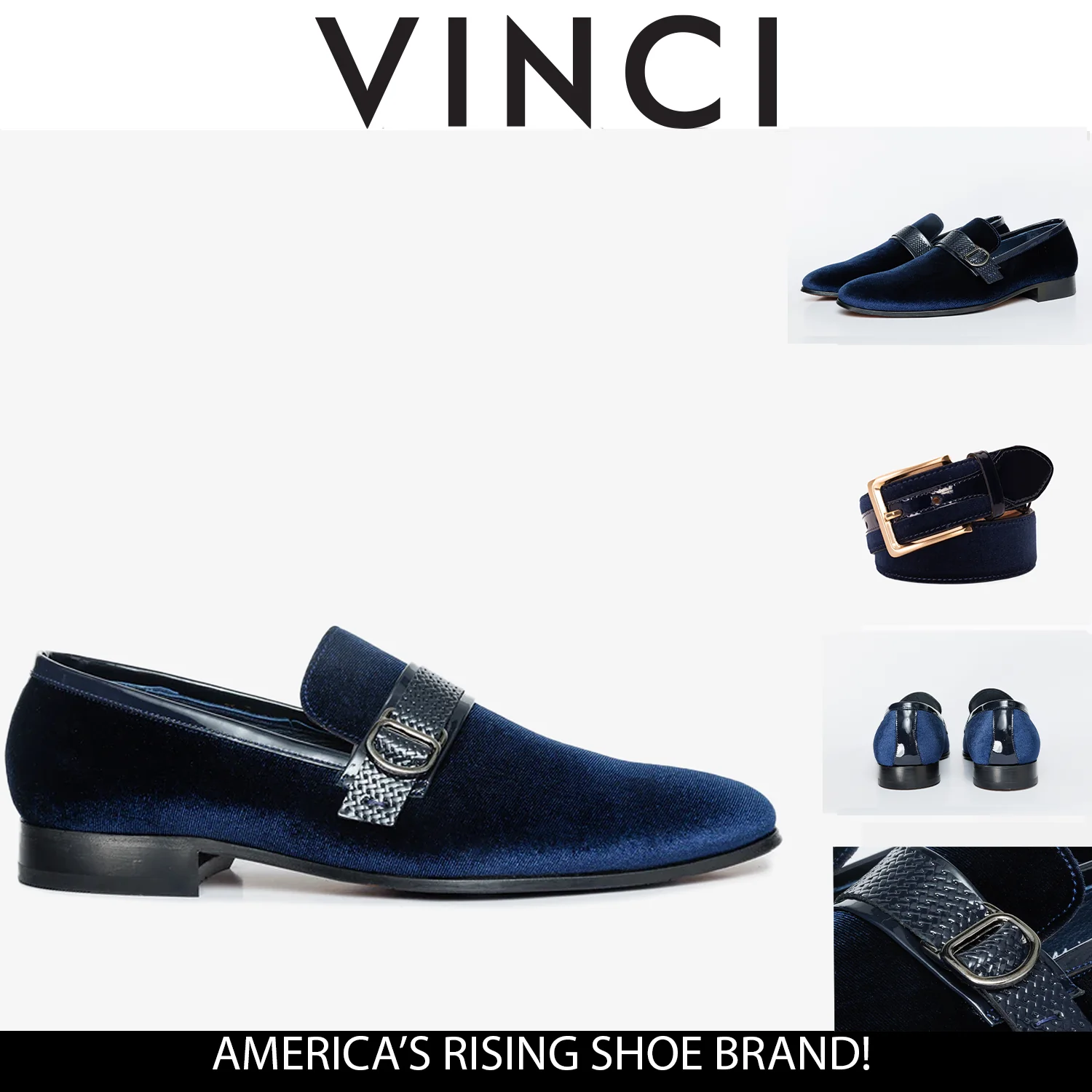 The Casaletti Navy Blue Bit Loafer Men Shoe - Image 5