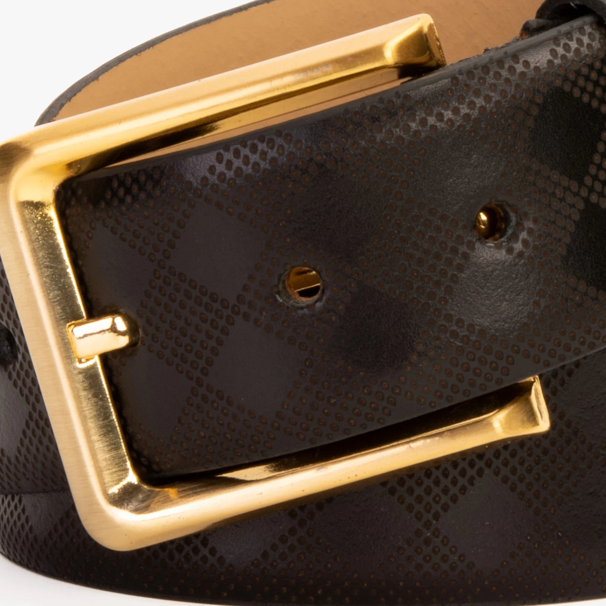 The Cenova Black Calfskin Belt - Image 2