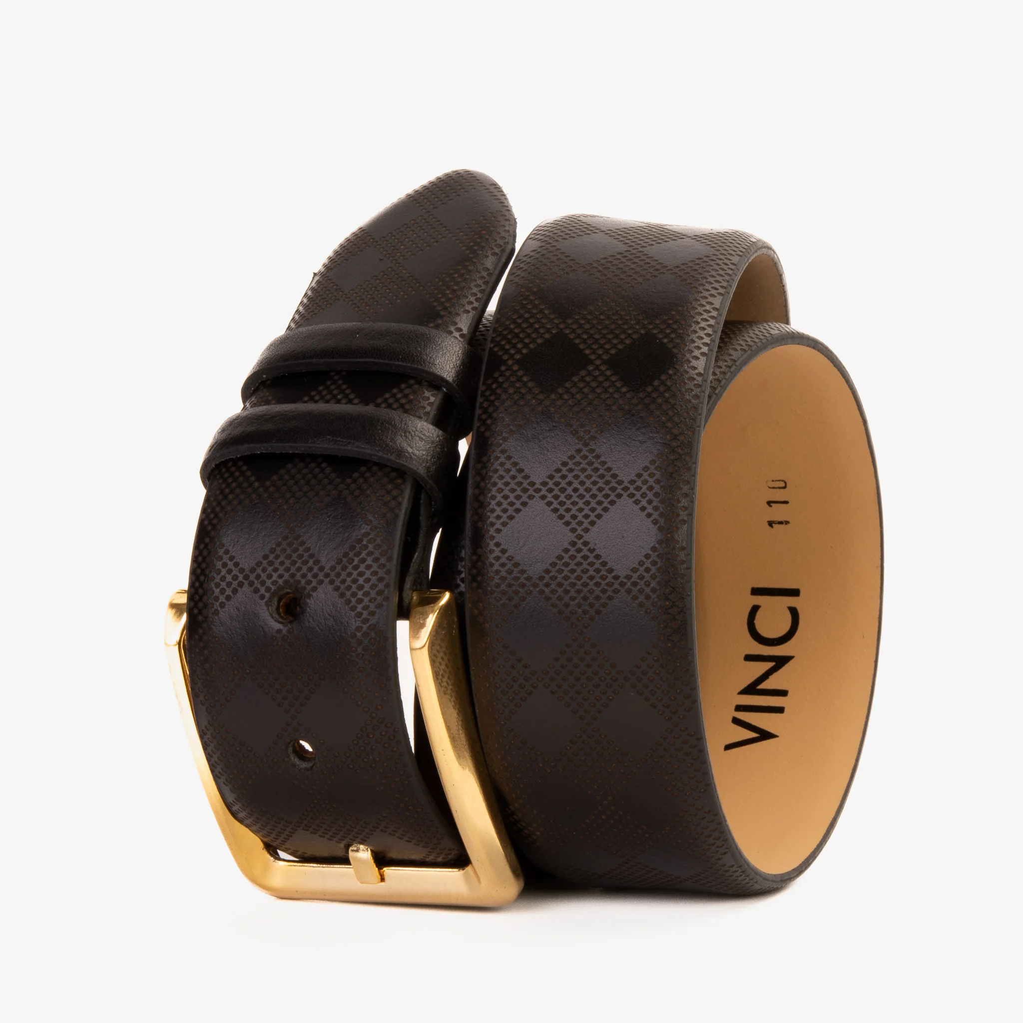 The Cenova Black Calfskin Belt - Image 3