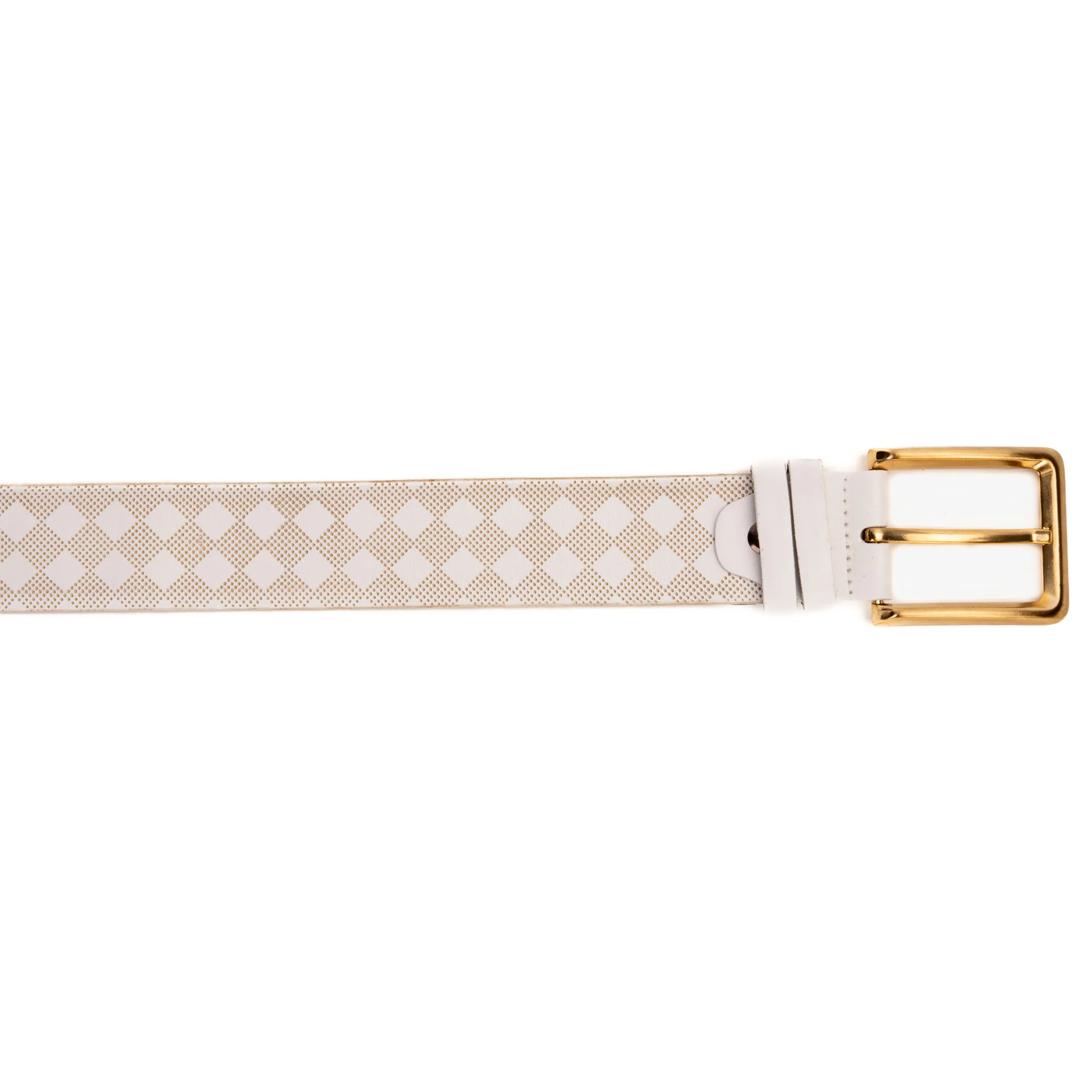 The Cenova White Calfskin Belt - Image 5