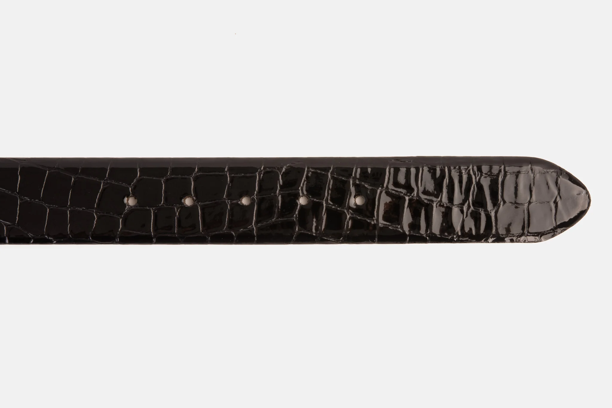 The Cordova Black Patent Leather Belt - Image 3