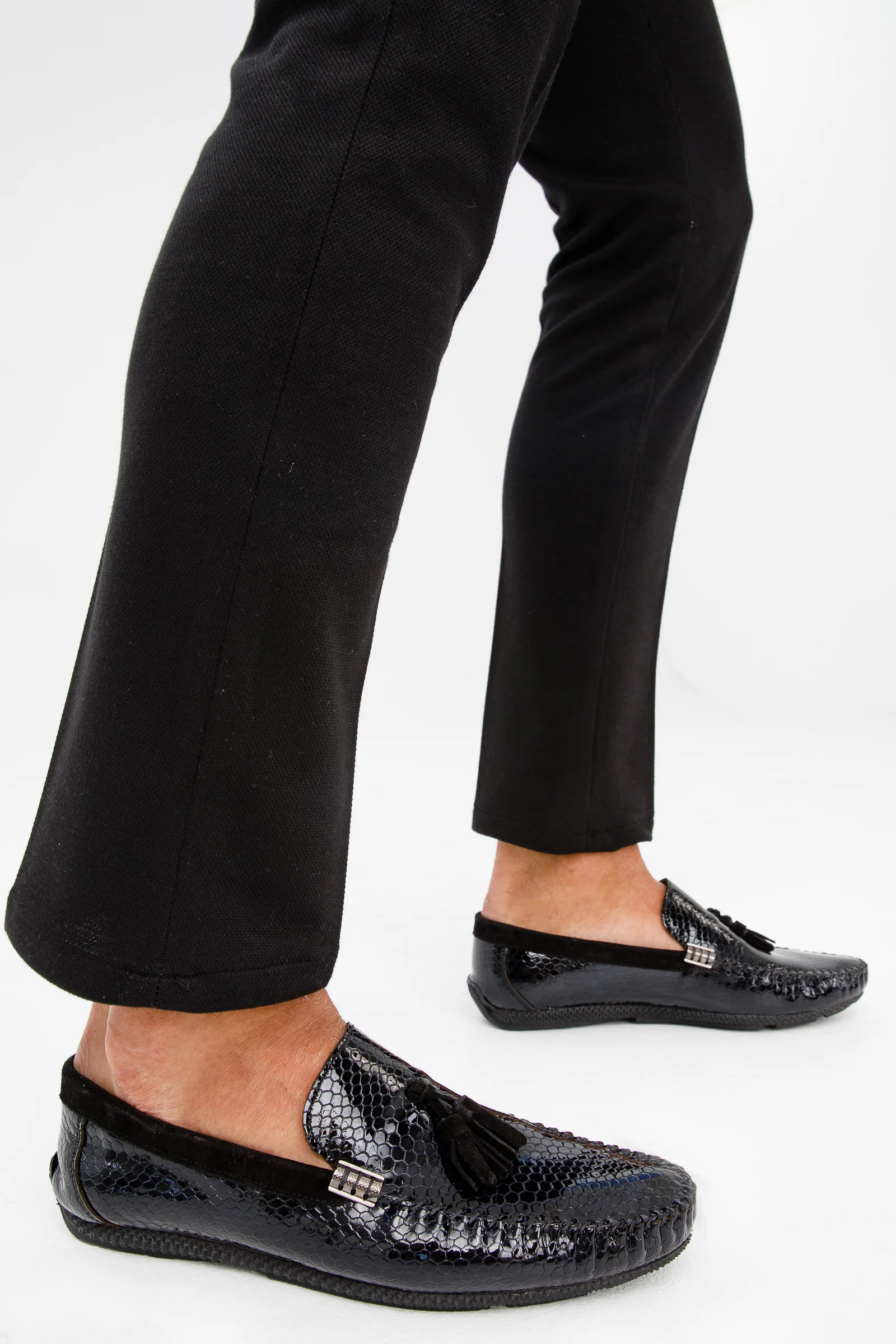 The Cordova Black Patent Leather Tassel Loafer Men Shoe Final Sale! - Image 6