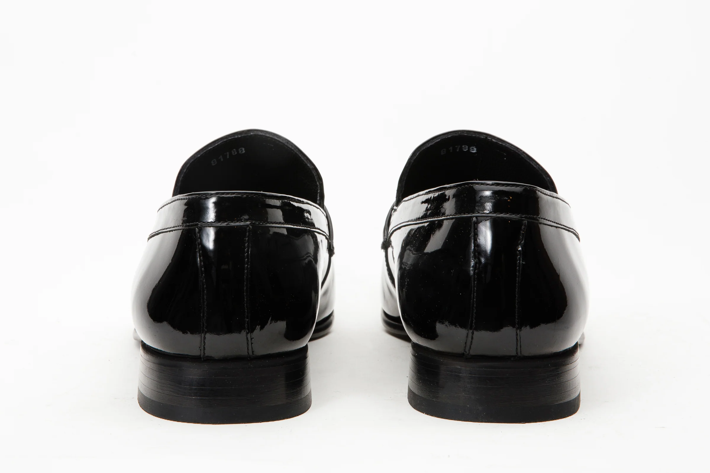 The Dodoma Black Patent Leather Loafer Men Shoe - Image 4