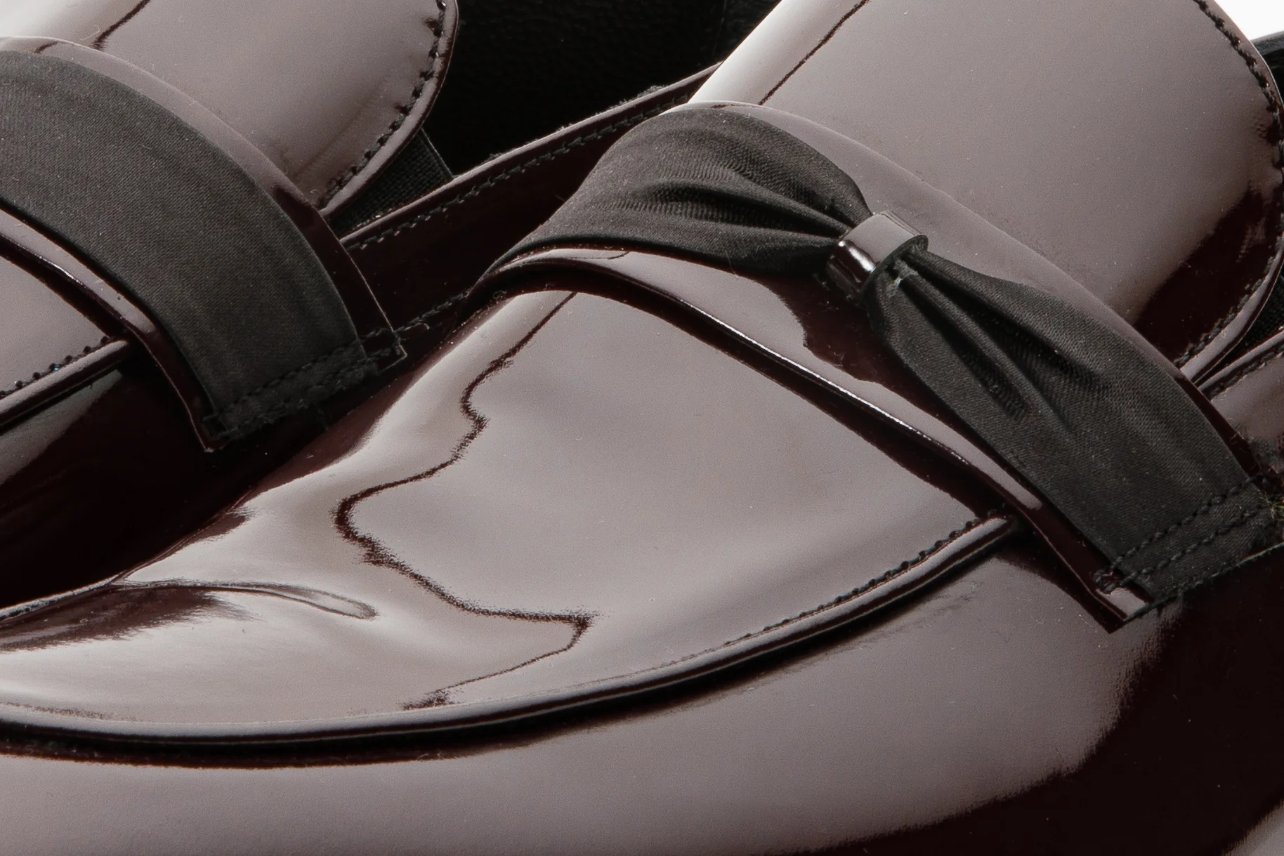 The Dodoma Burgundy Patent Leather Loafer Men Shoe - Image 6