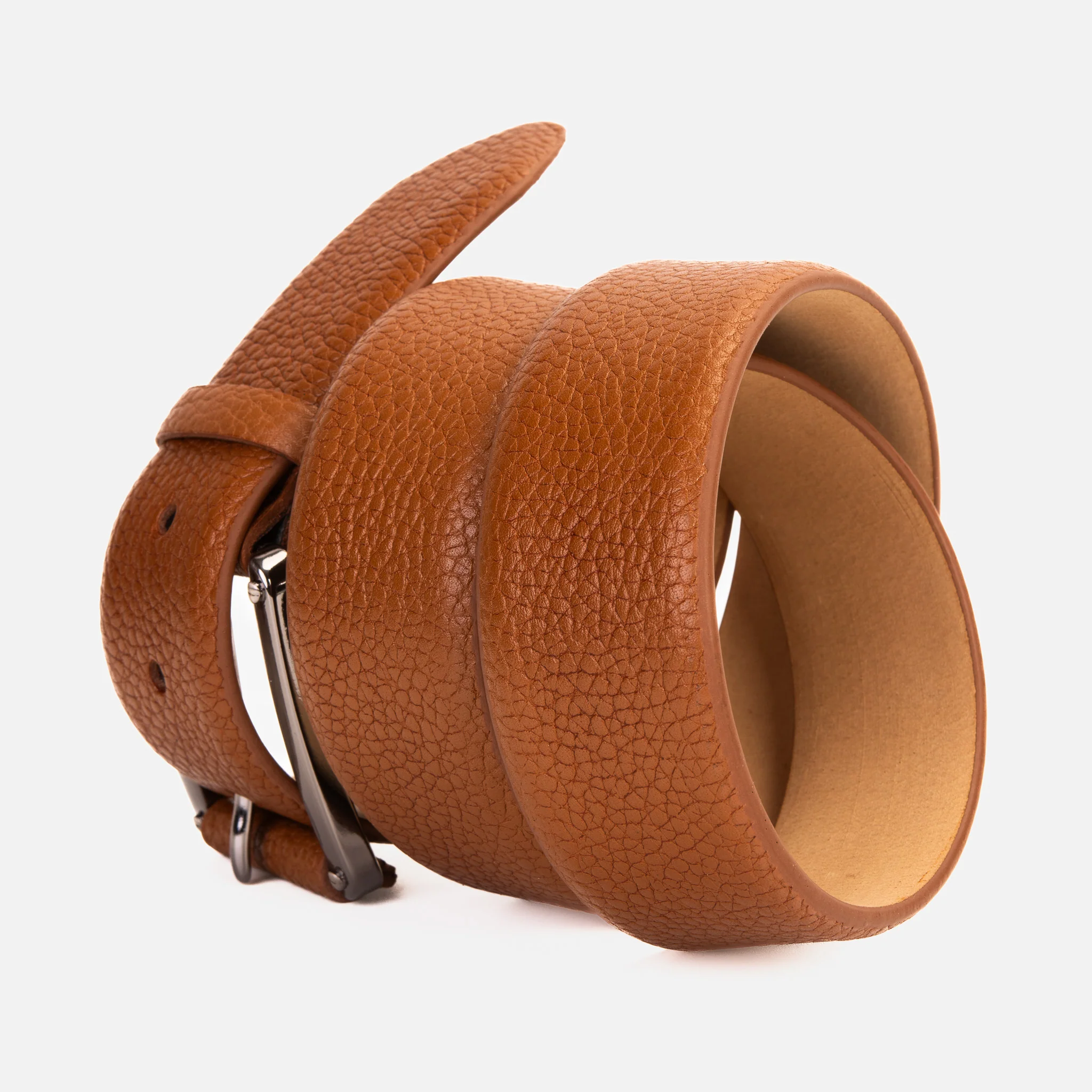 The Draco Brown Calfskin Belt - Image 6