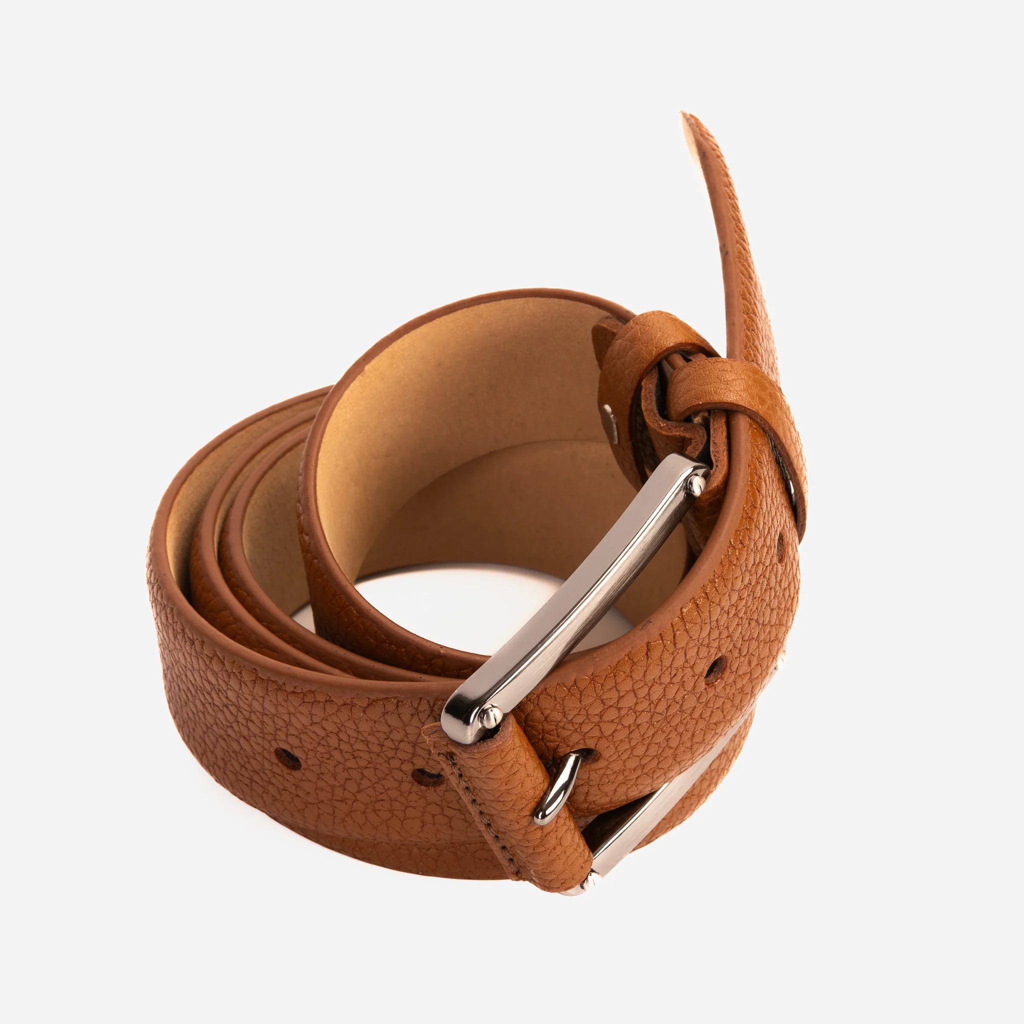 The Draco Brown Calfskin Belt - Image 7
