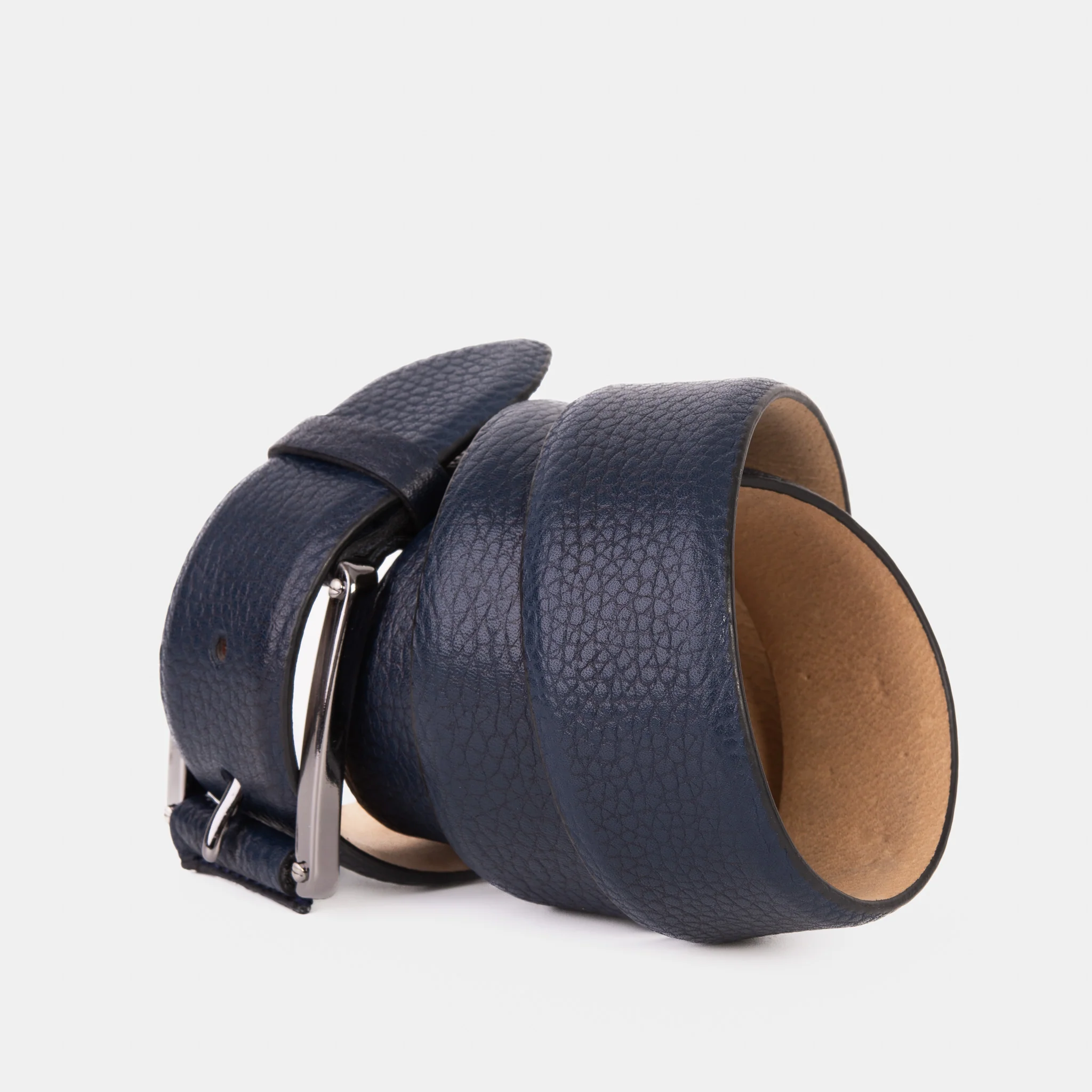 The Draco Navy Calfskin Belt - Image 2