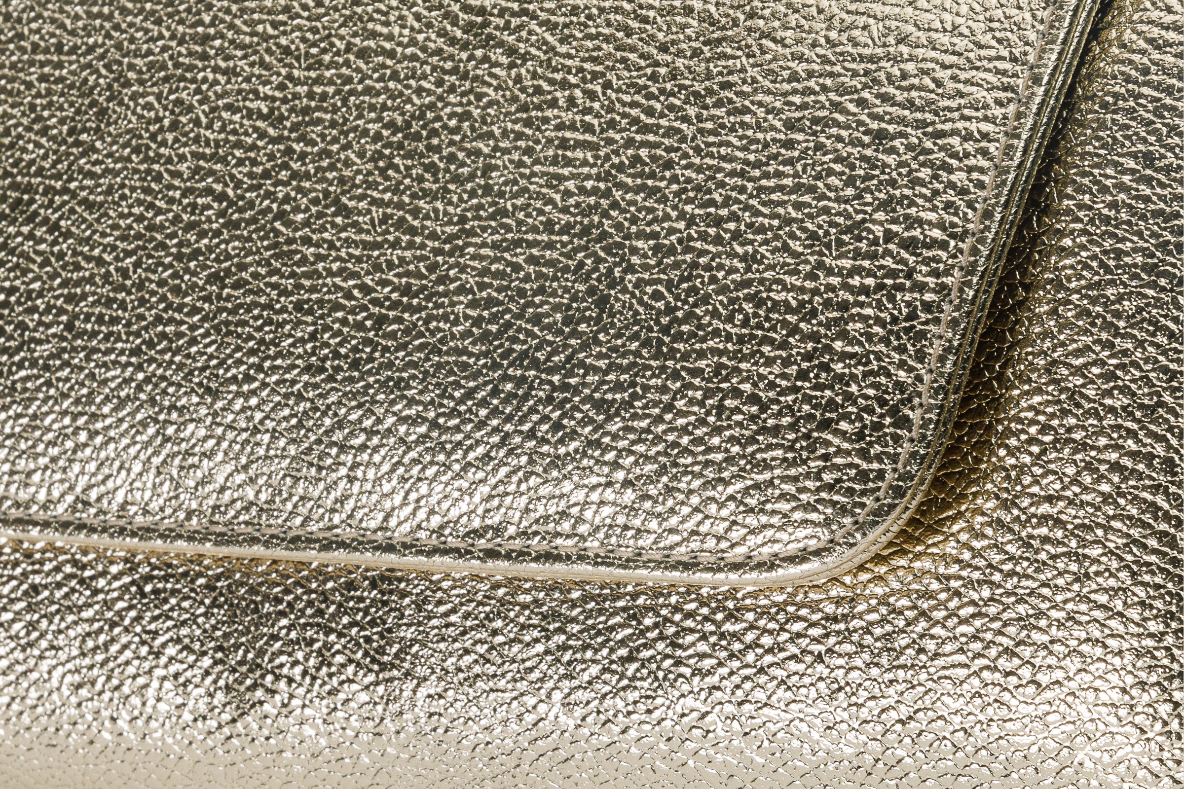 The Ege Gold Leather Clutch - Image 3