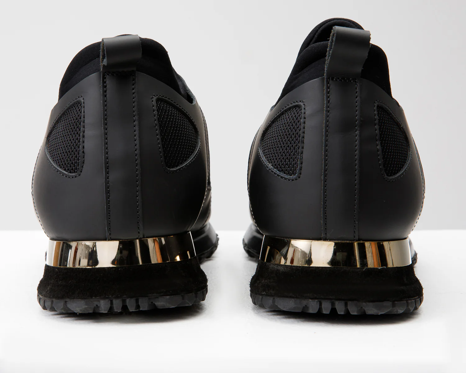The Emir Black Leather Men Sneaker - Image 3
