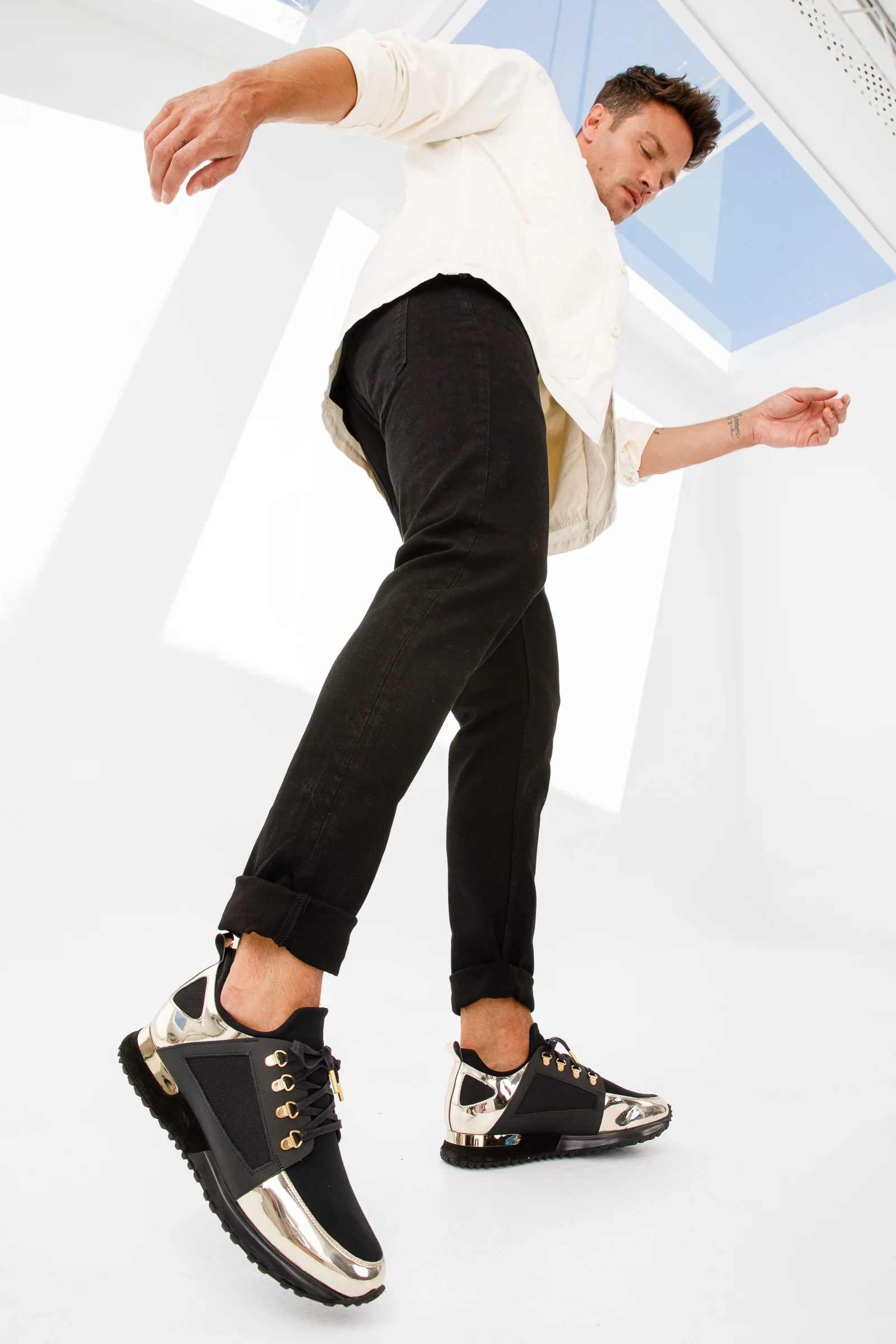 The Emir Gold Leather Men Sneaker Limited Edition - Image 12