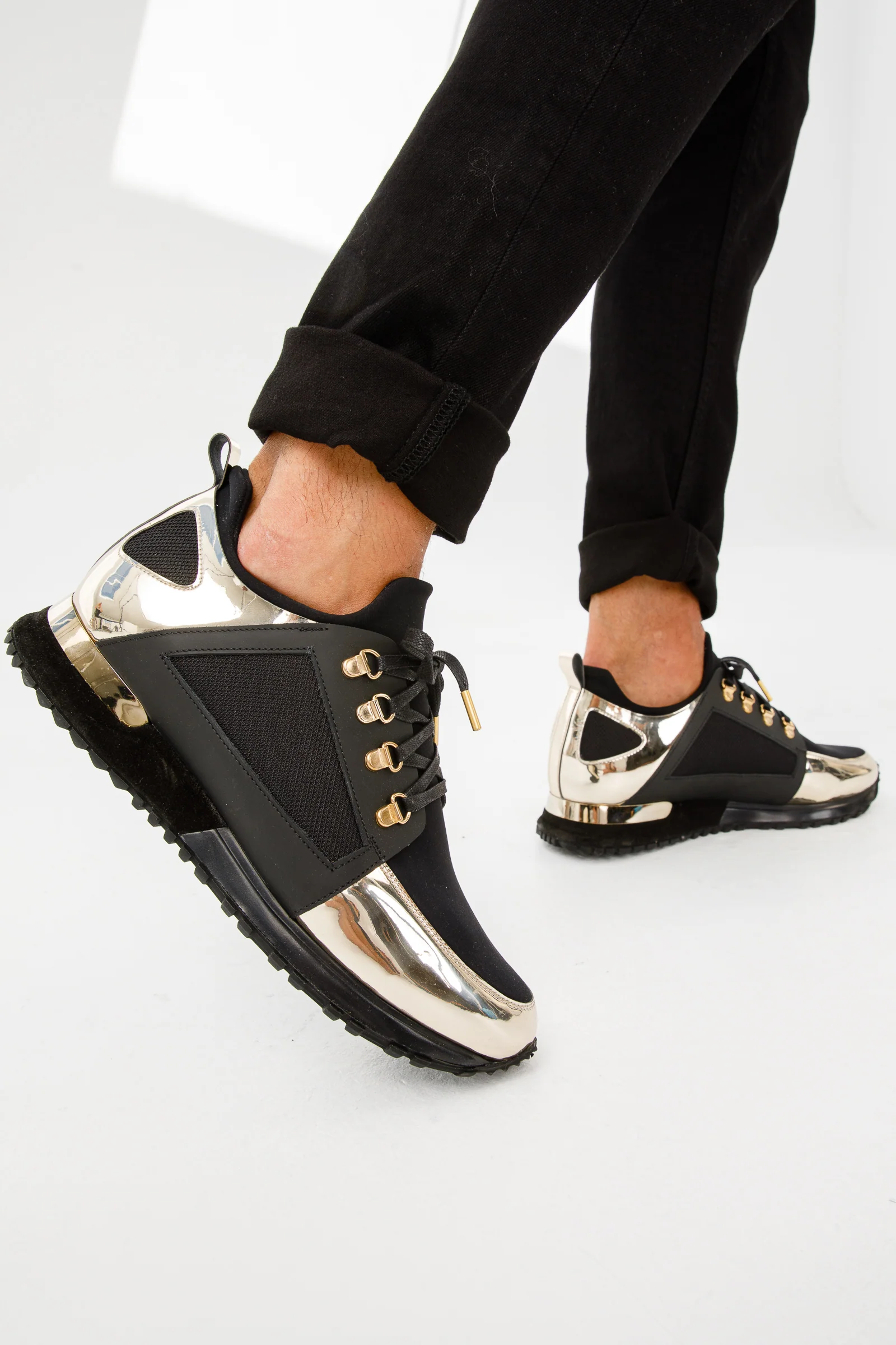 The Emir Gold Leather Men Sneaker Limited Edition - Image 6