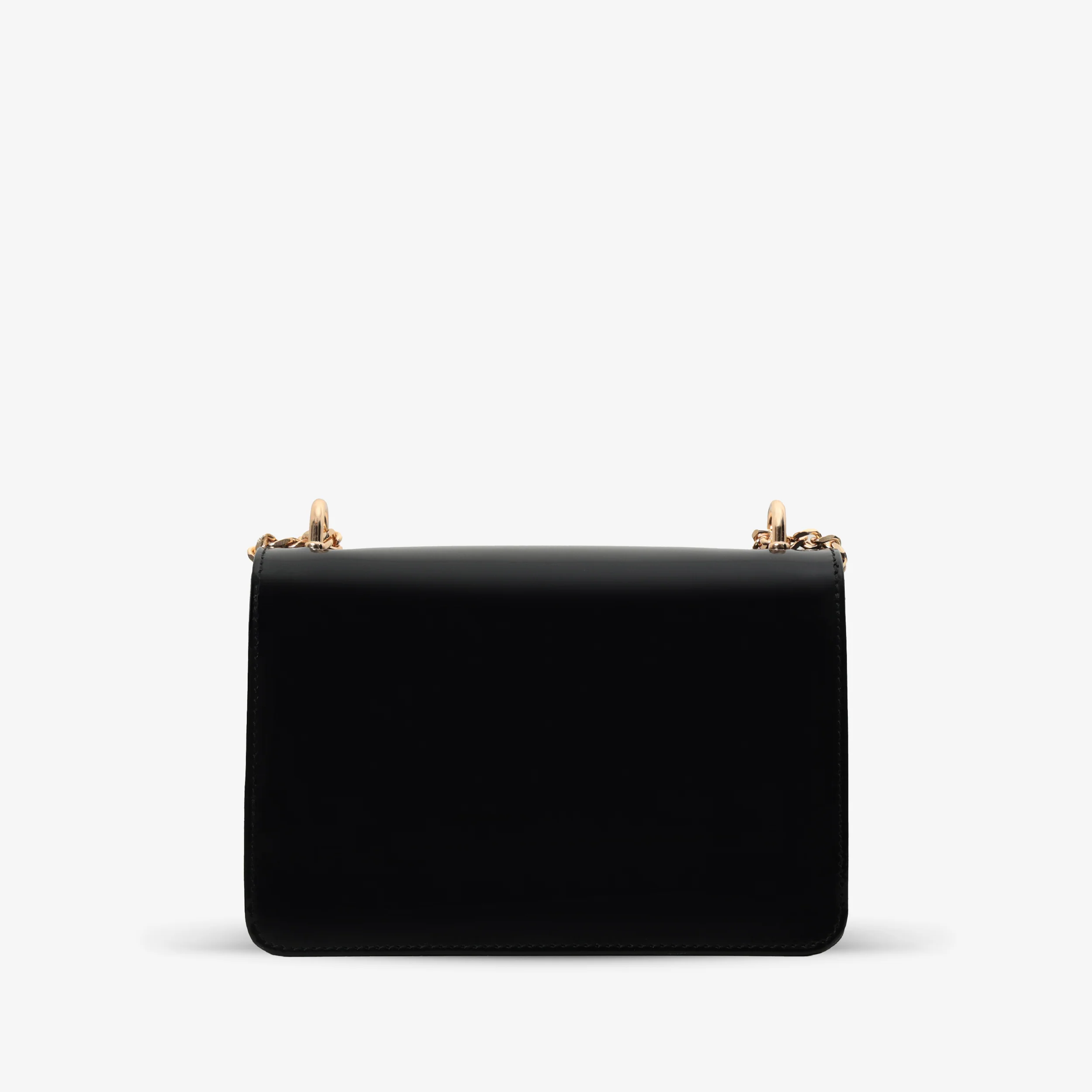 The Ferrara Black Patent Leather Handbag - Image 4