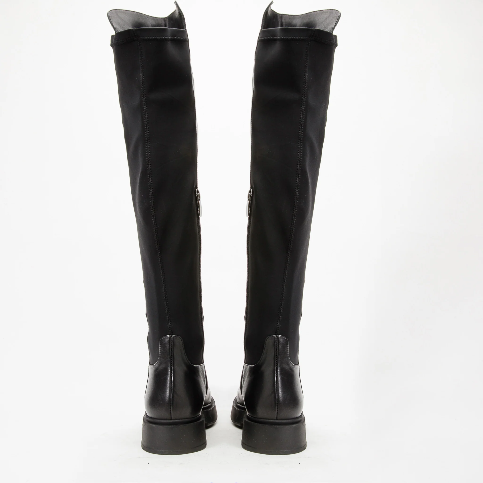 The Harmony Belle Black Leather Knee High Women Boot - Image 5