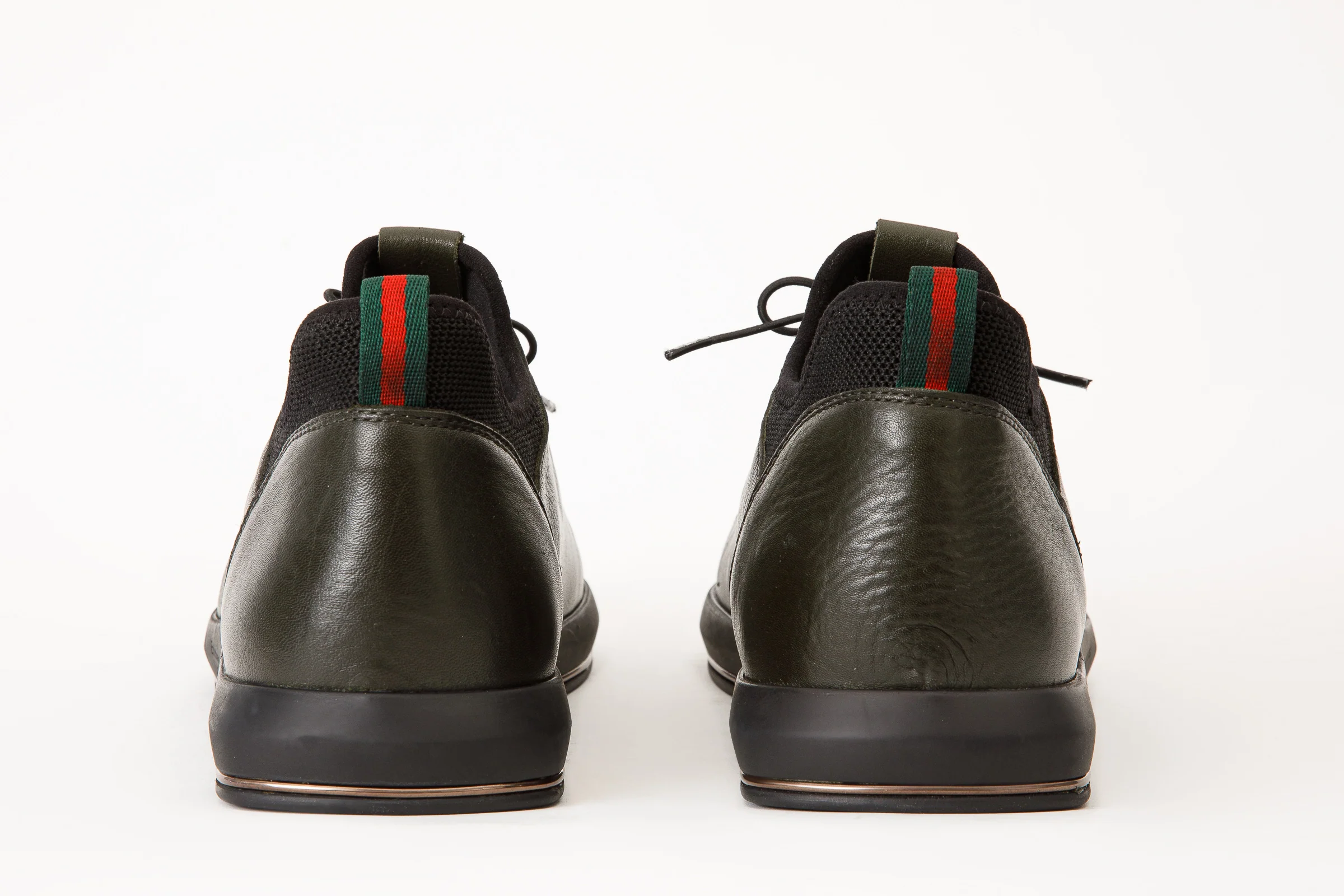 The Hoxton Green Leather Men Sneaker Final Sale! - Image 4