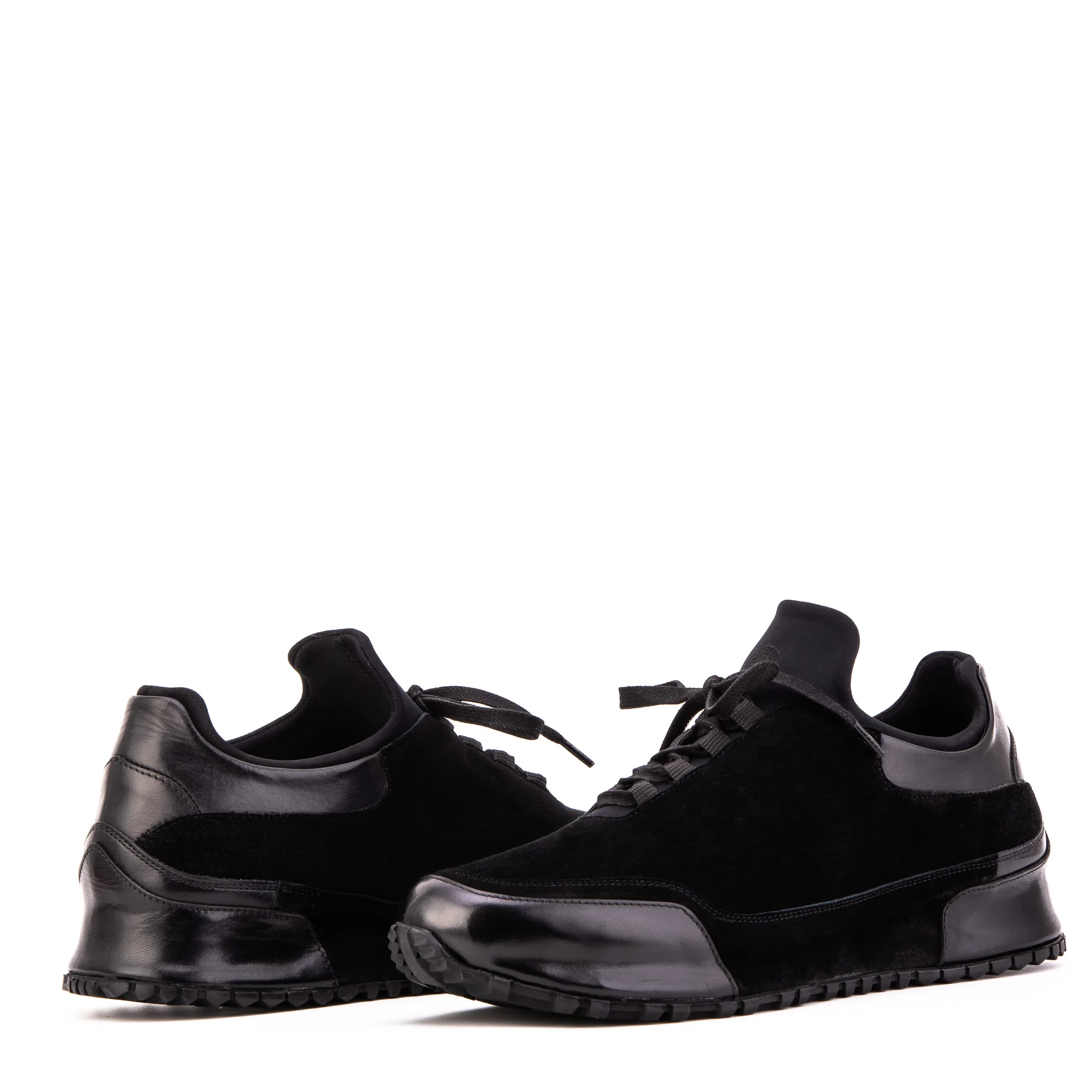 The Hudson Black Suede Men Sneaker - Image 5