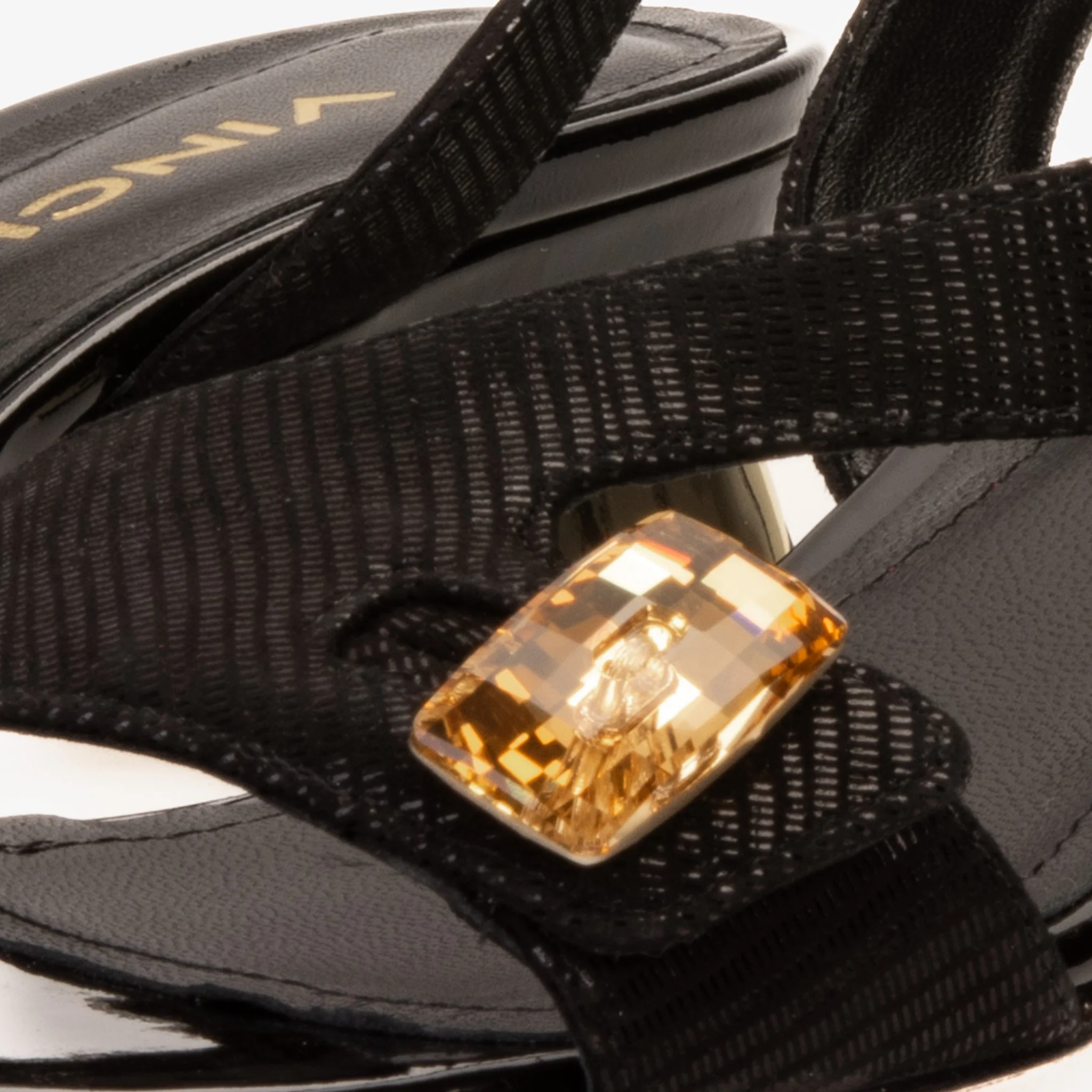 The Iconic Black Leather Women Sandal - Image 4