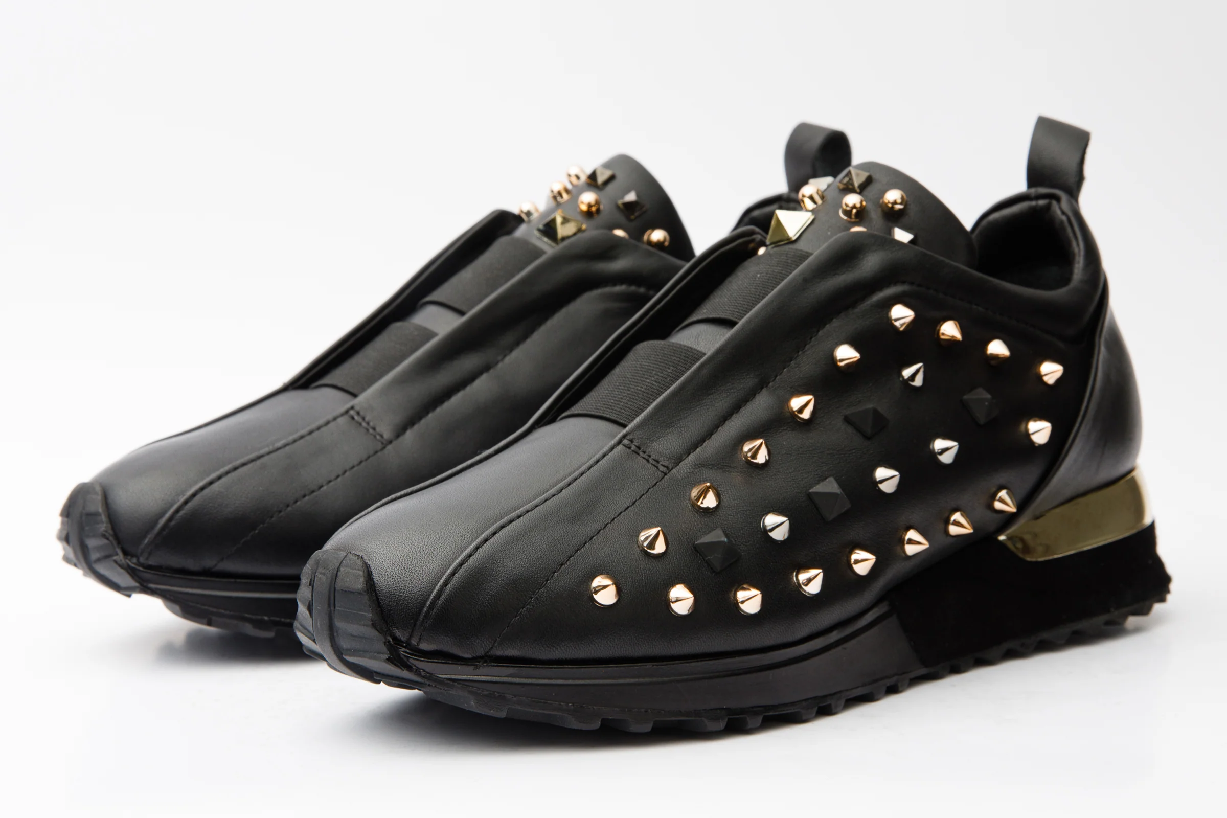The Infanta Black Spike Leather Women Sneaker Limited Edition - Image 2