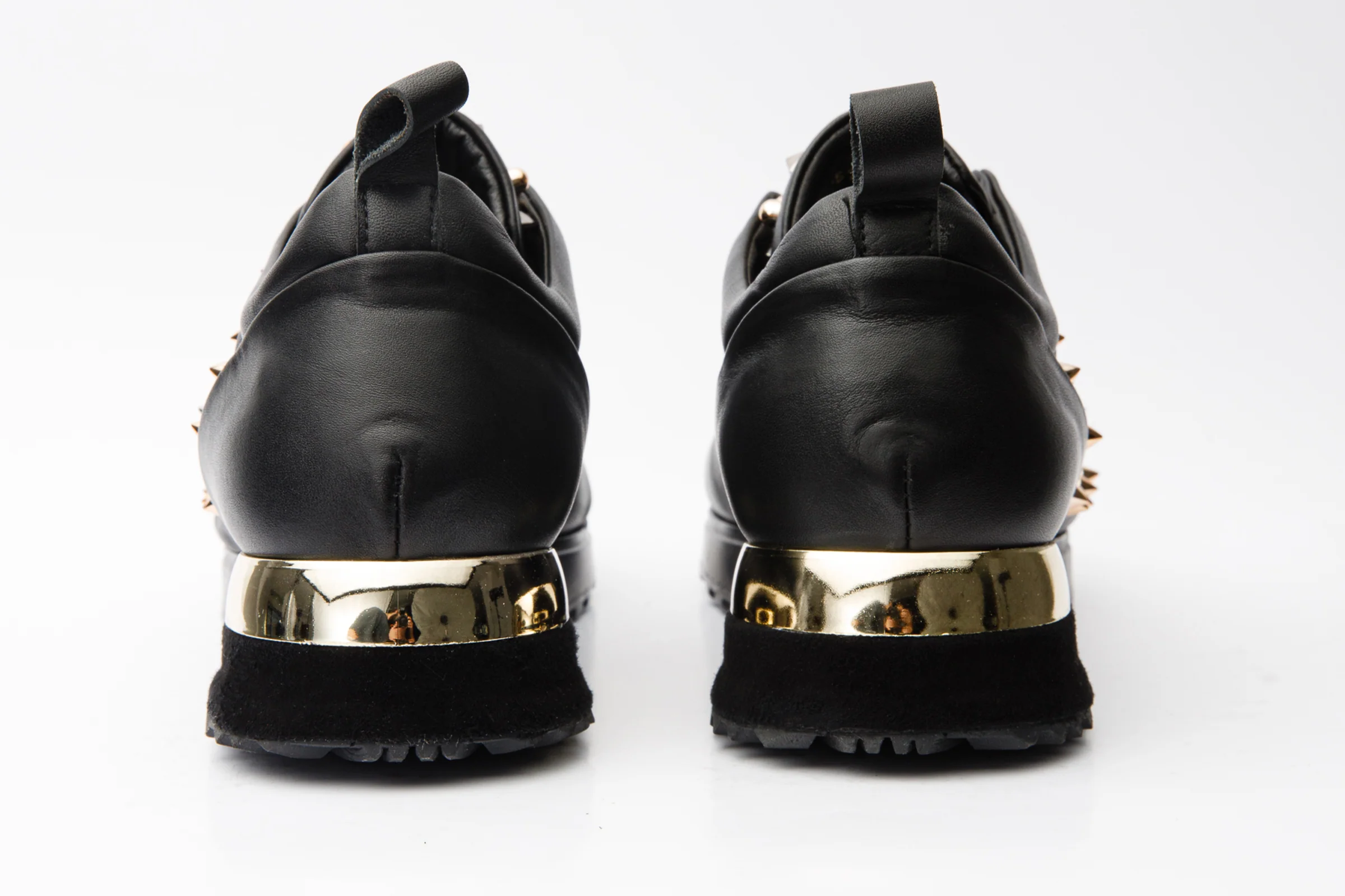 The Infanta Black Spike Leather Women Sneaker Limited Edition - Image 3