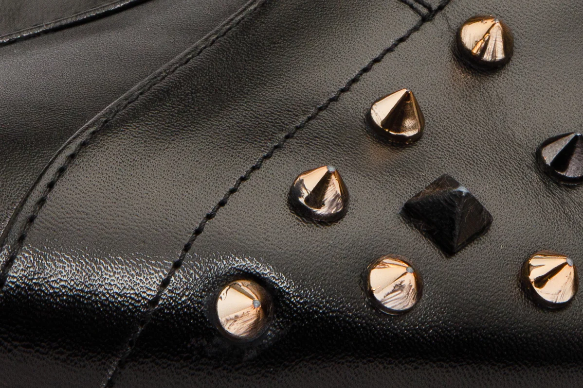 The Infanta High-Top Black Spike Leather Men Sneaker Limited Edition - Image 3
