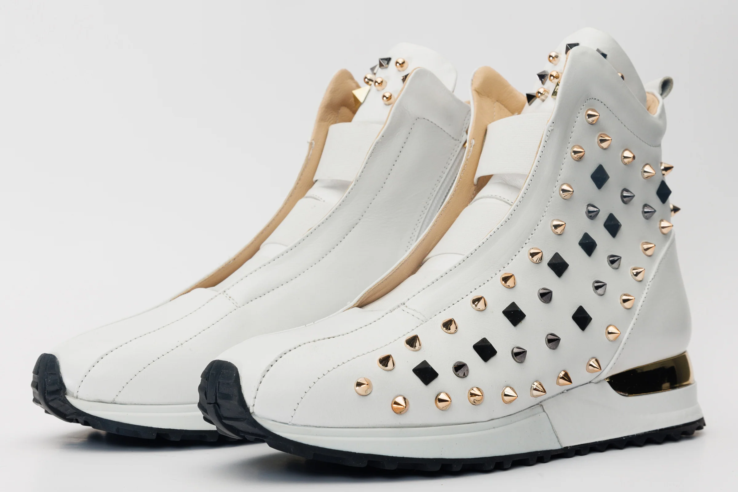 The Infanta High-Top White Spike Leather Women Sneaker Limited Edition - Image 3