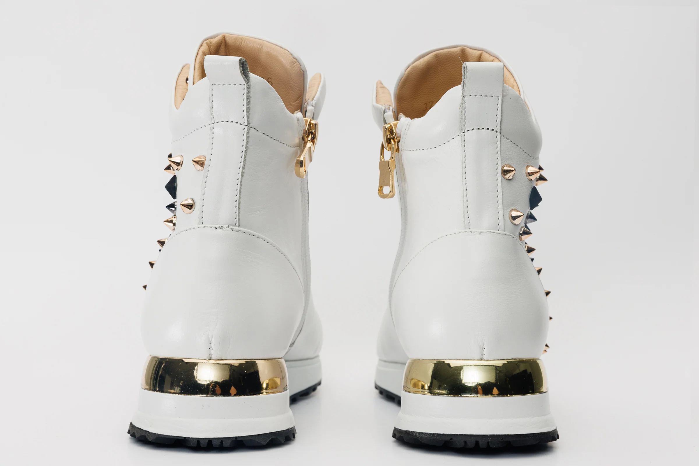 The Infanta High-Top White Spike Leather Women Sneaker Limited Edition - Image 5