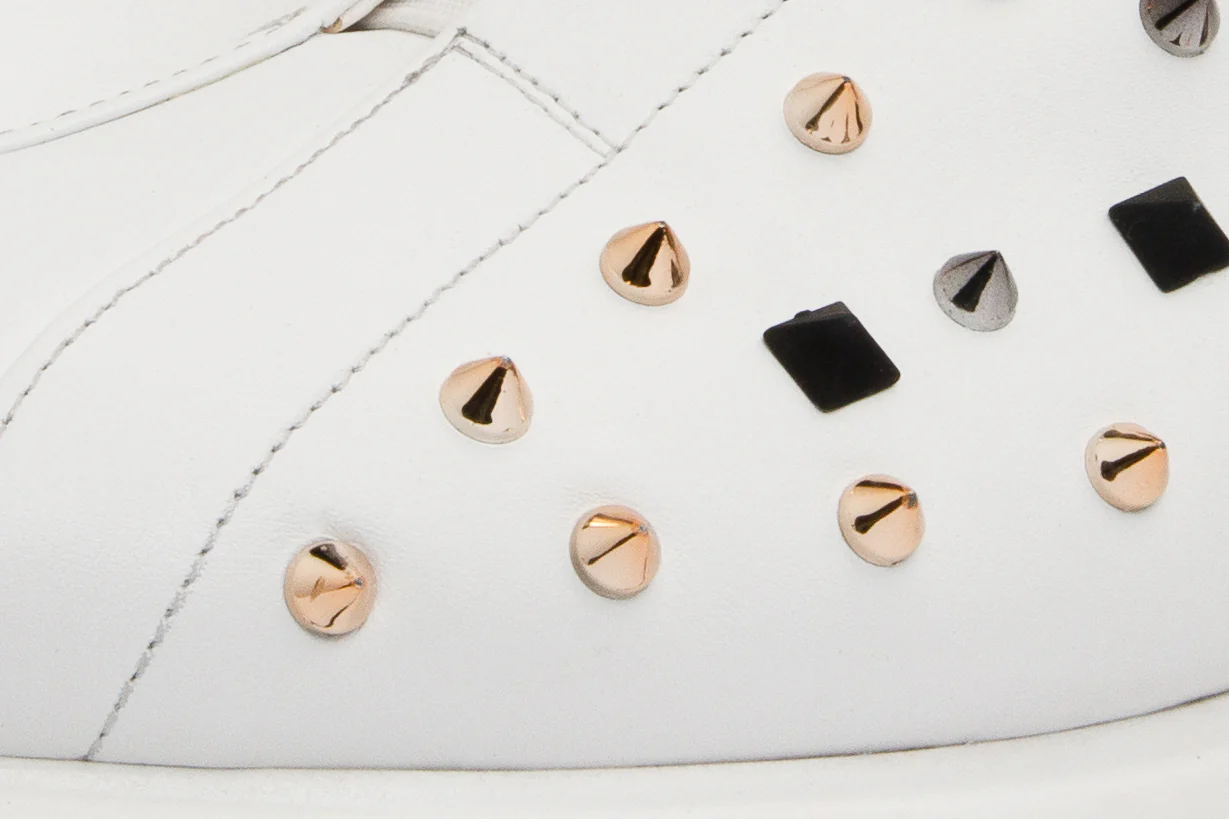 The Infanta White Spike Leather Men Sneaker Limited Edition - Image 3