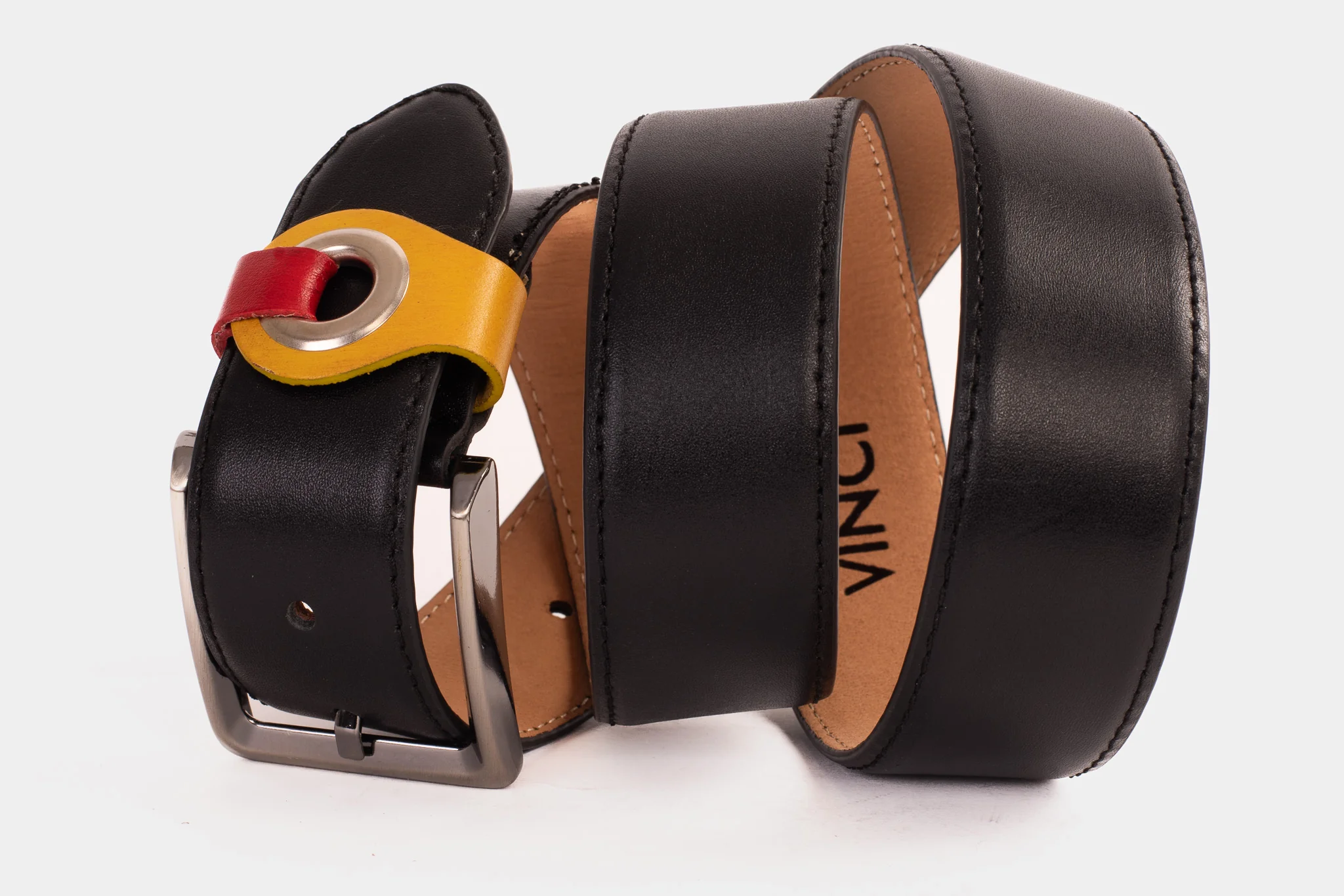 The Jackie Black Leather Belt - Image 5