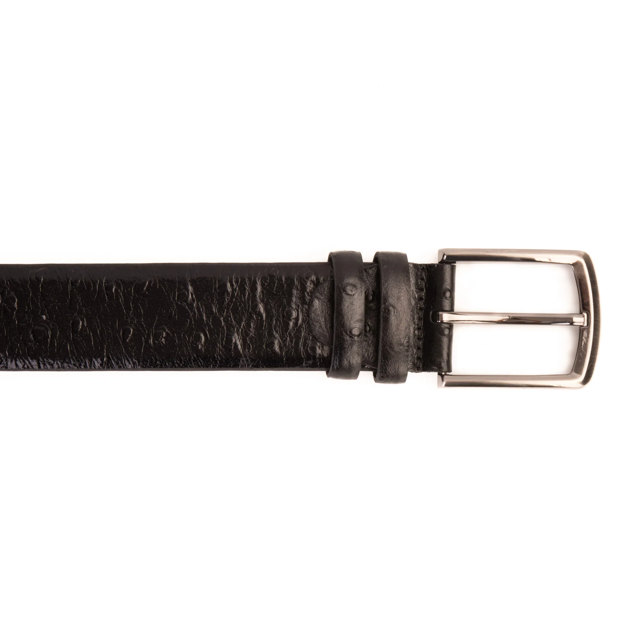 The Johannesburg Black Leather Belt - Image 5