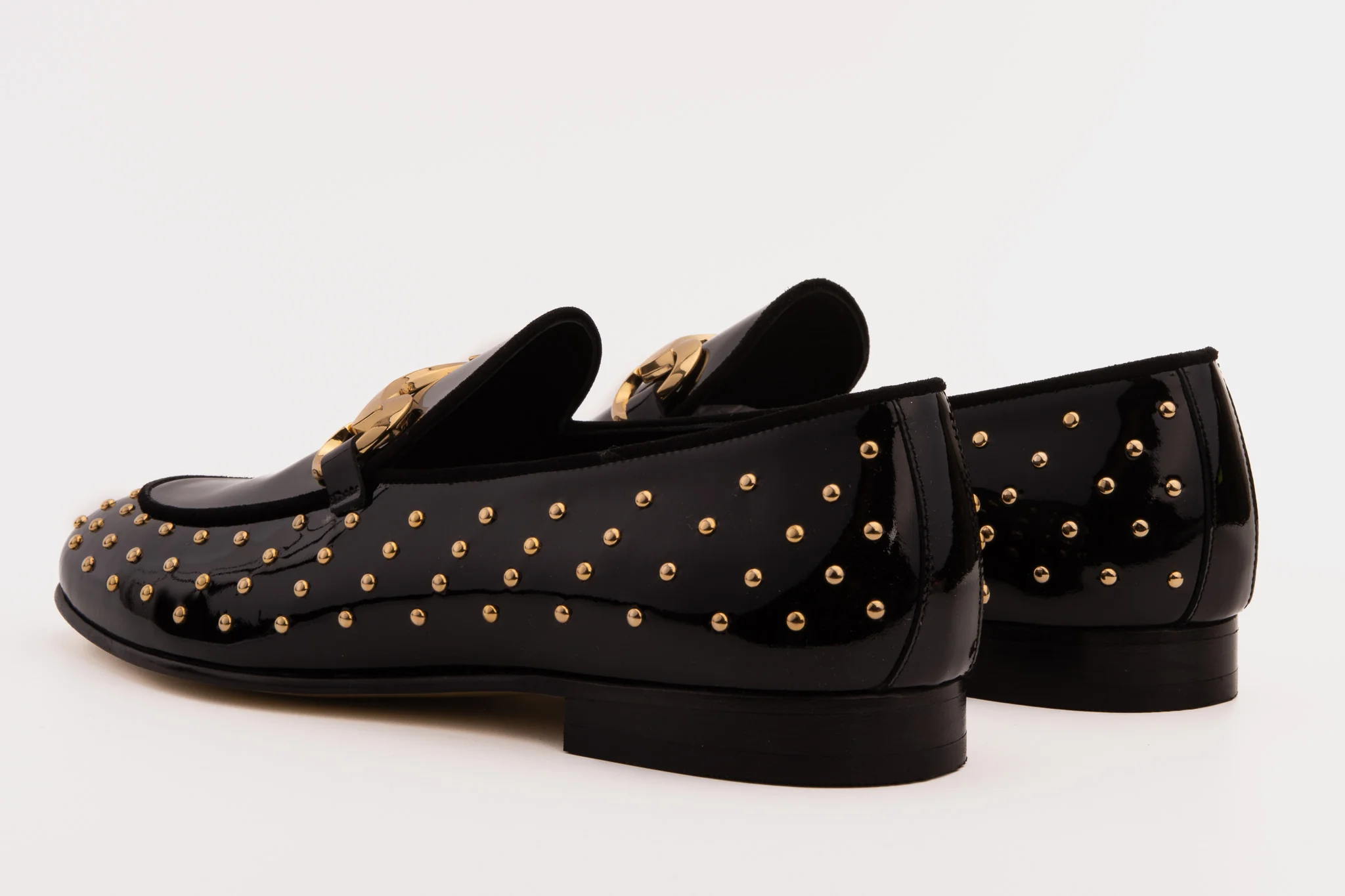 The Jupiter  Shoe Black Spike Leather  Bit Dress Loafer Limited Edition Men  Shoe - Image 4
