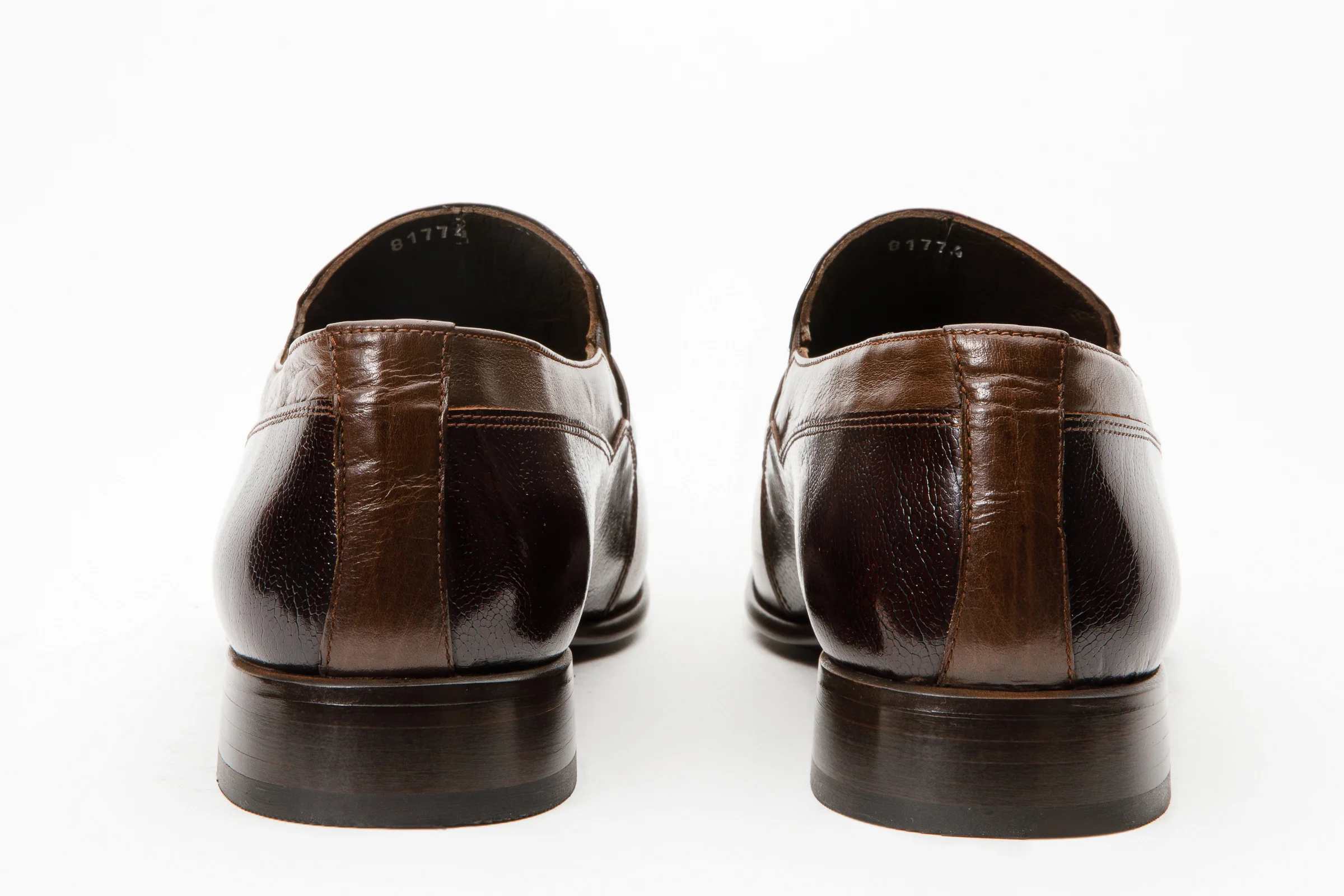 The Kazablanka Brown Leather Bit Loafer Men  Shoe - Image 3