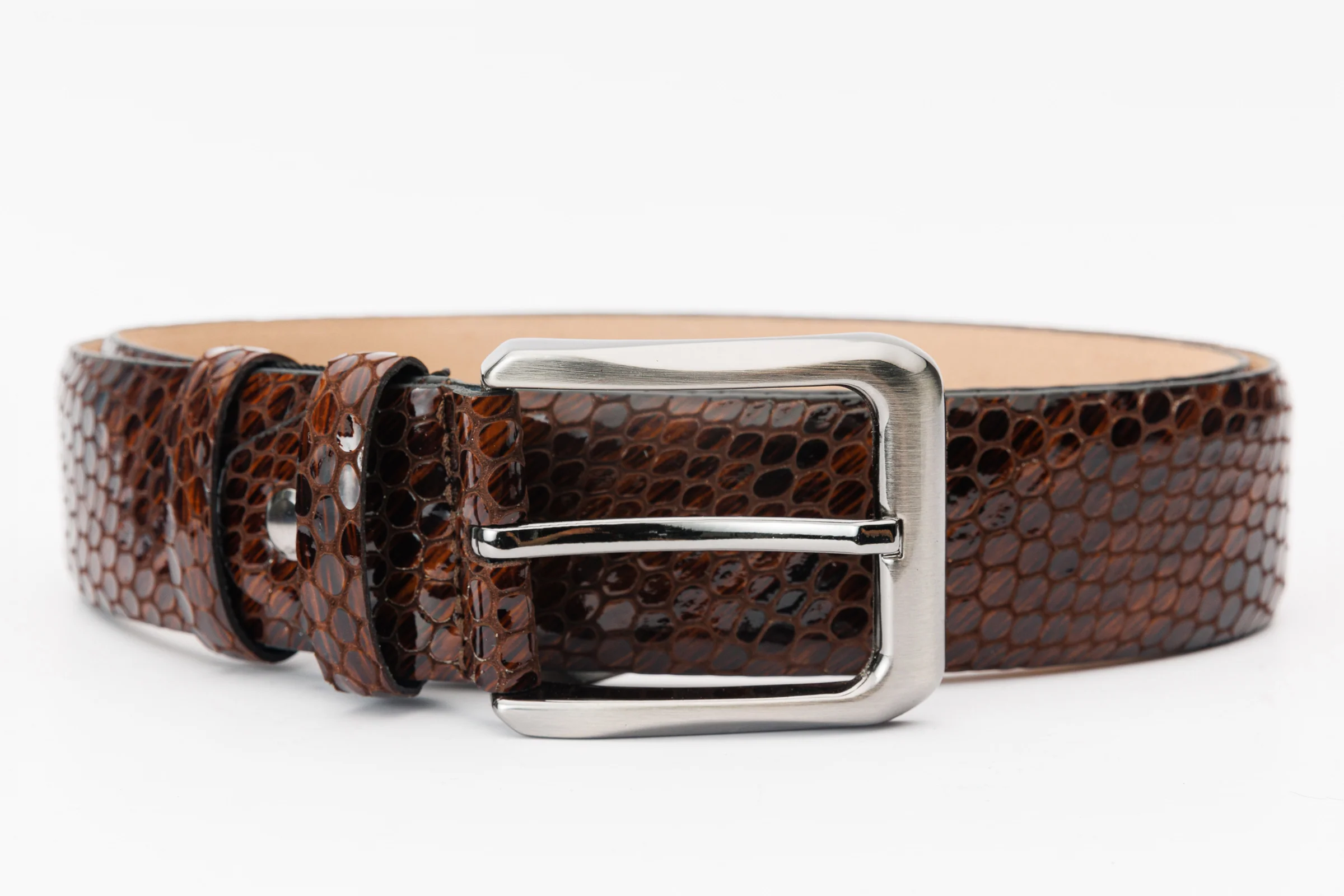 The King Tan Leather Belt - Image 5