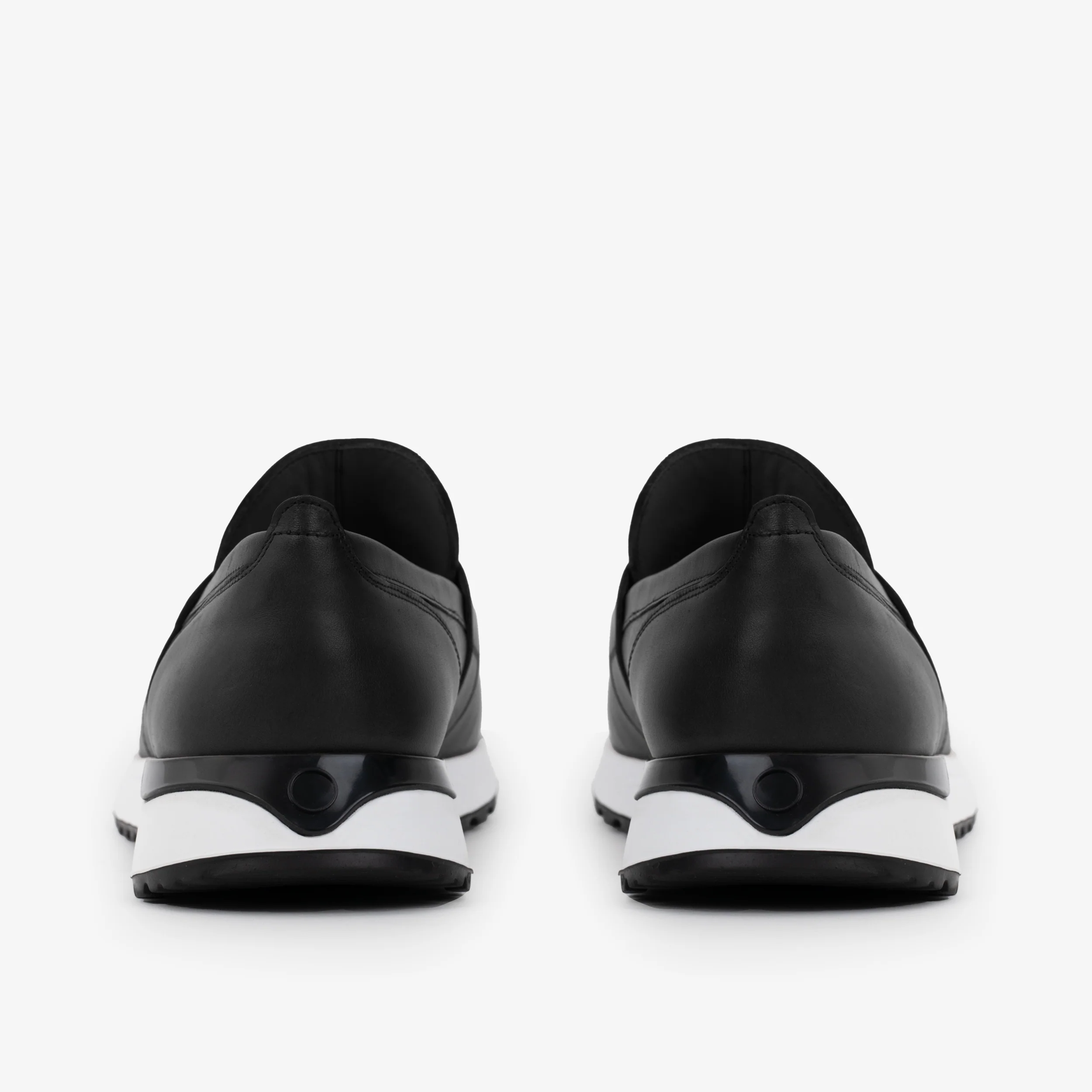 The Lara Black Leather Men Sneaker - Image 4
