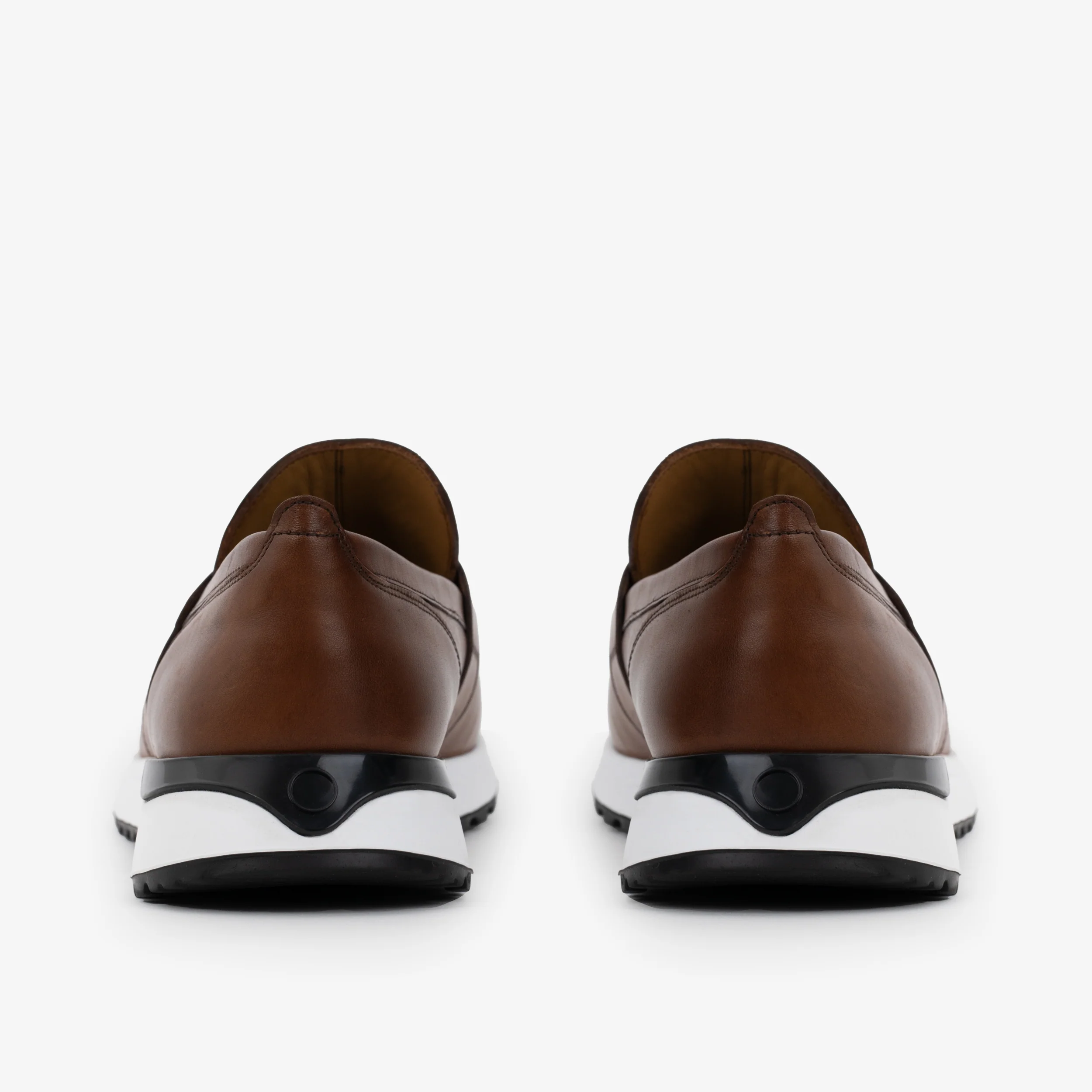 The Lara Tan Leather Men Sneaker - Image 4