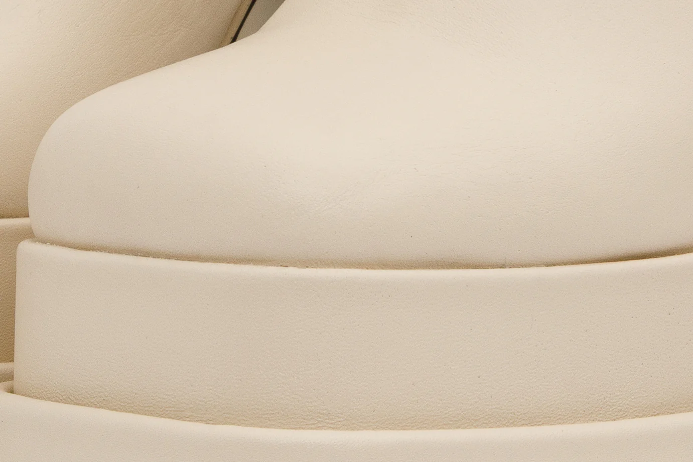 The Latino Cream Leather High Heel Women Boot Final Sale! - Image 3