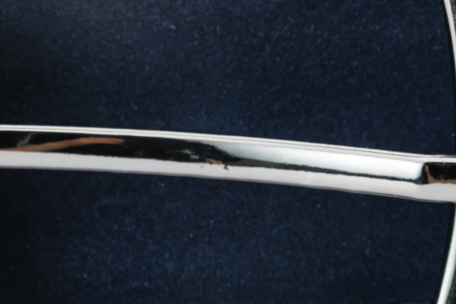 The Bari Navy Suede Leather Belt - Image 7