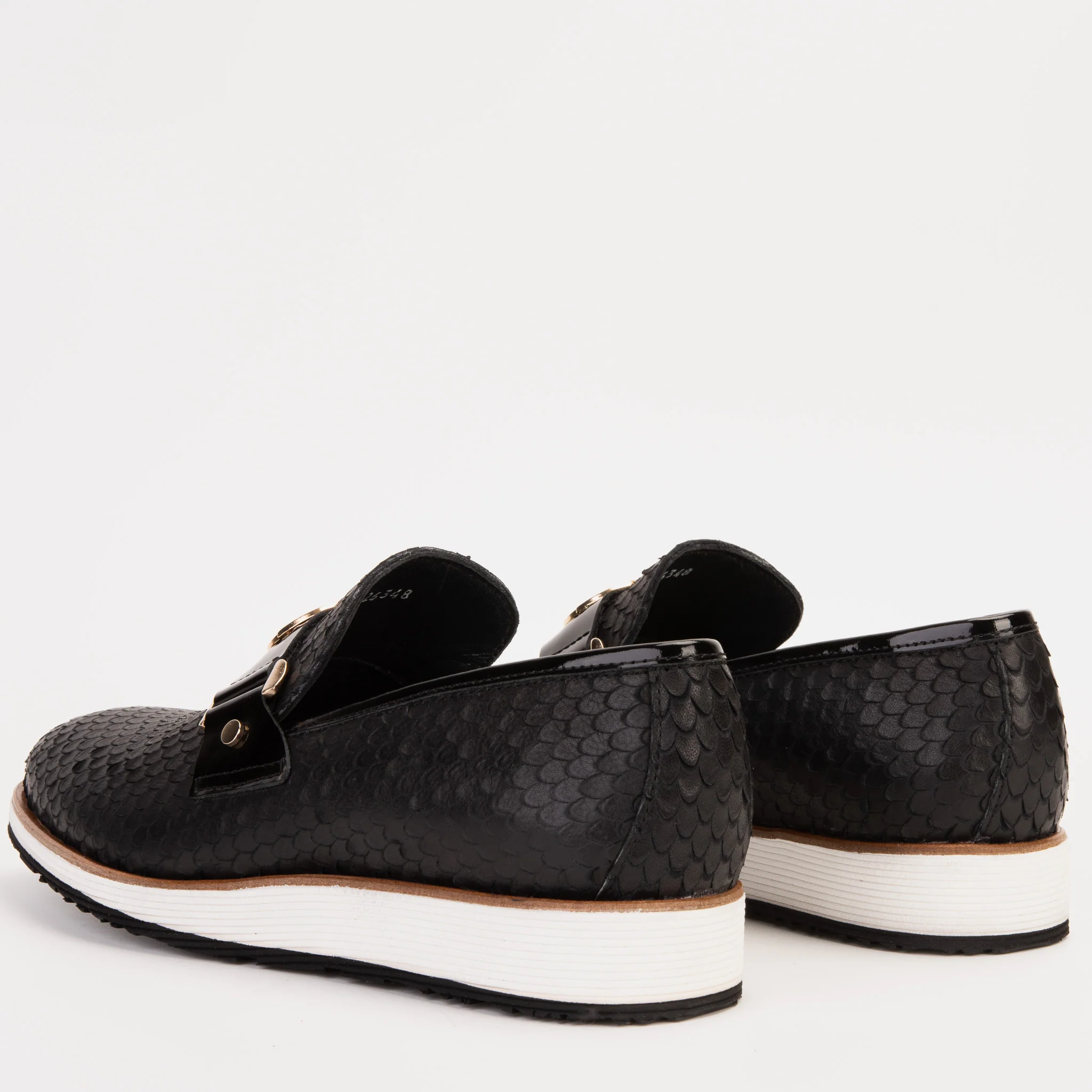The Legacy Black Leather Men Casual Loafer Shoe - Image 6