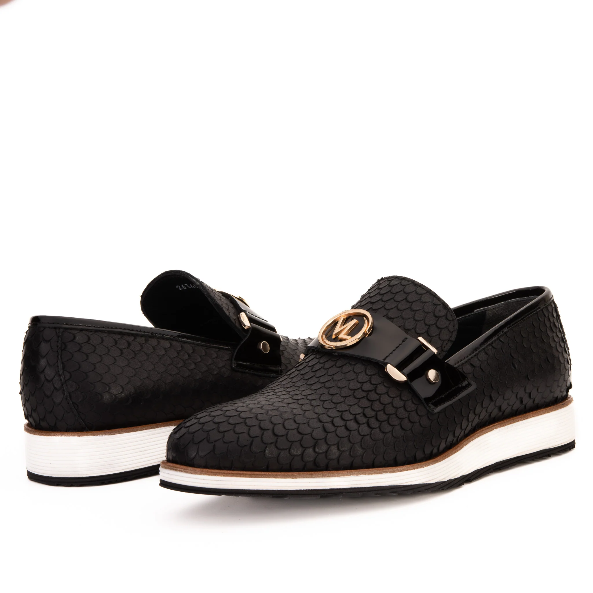 The Legacy Black Leather Men Casual Loafer Shoe - Image 8