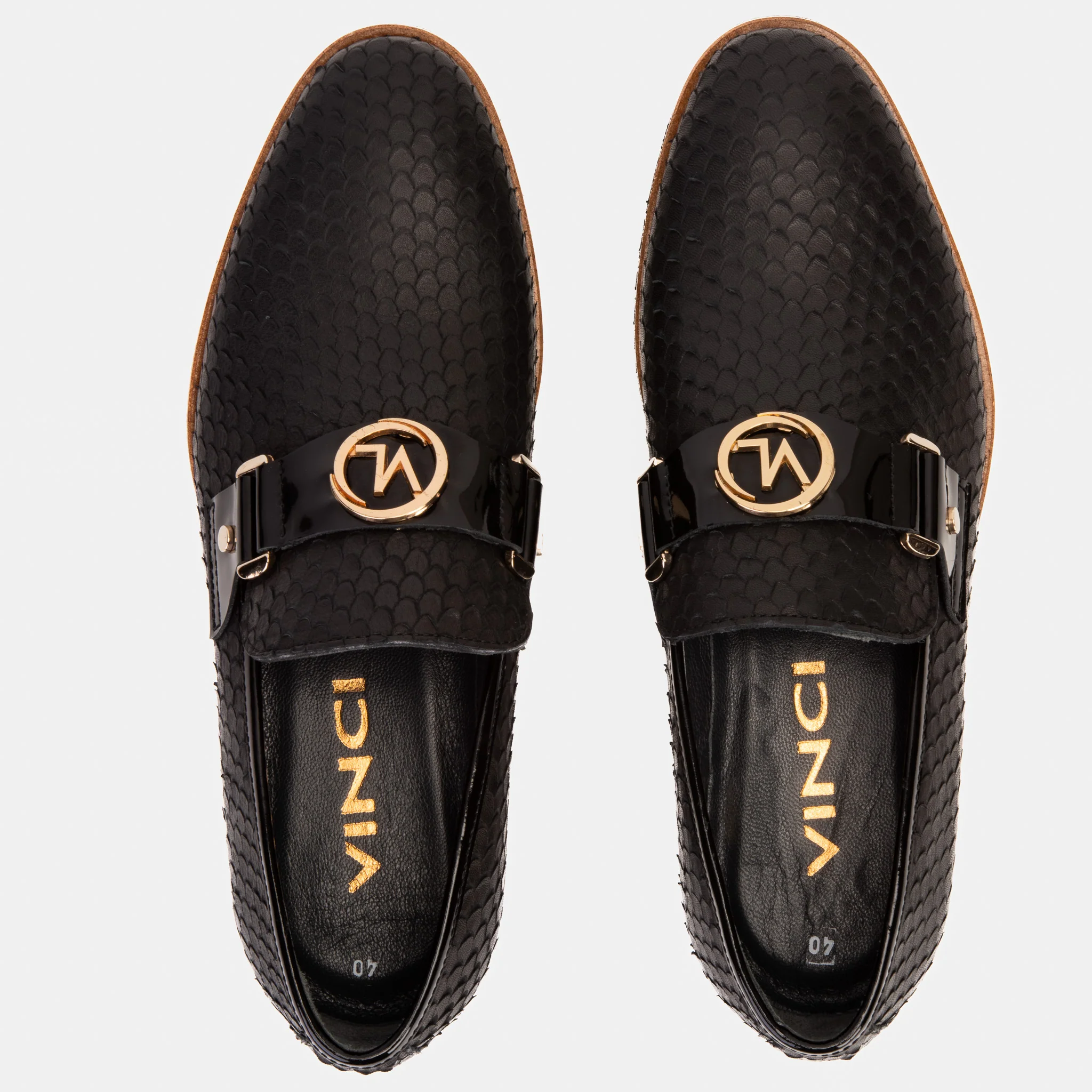 The Legacy Black Leather Men Casual Loafer Shoe - Image 9