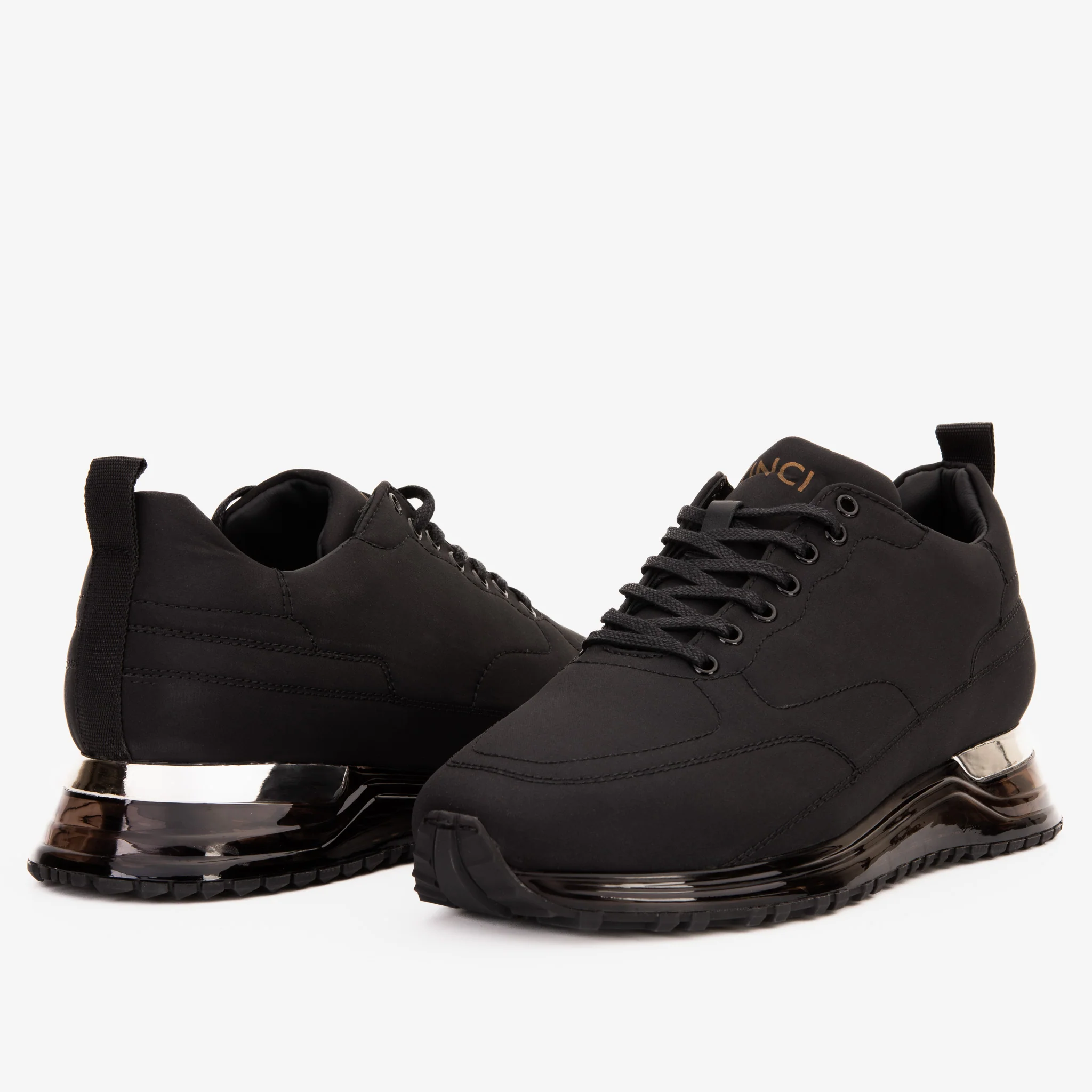 The Lexington Black Leather Men Sneaker - Image 6