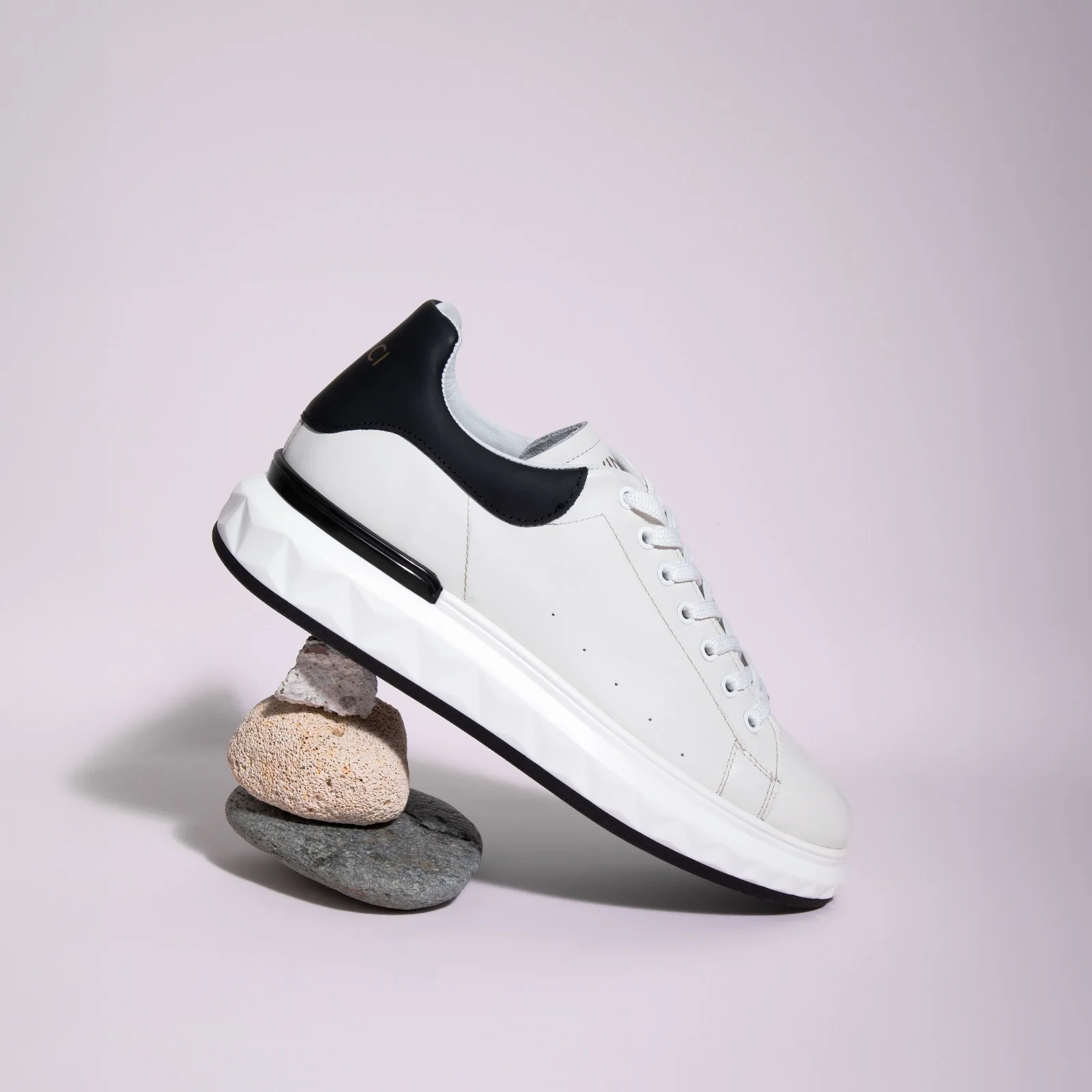 The Linq White Leather Men Sneaker - Image 14