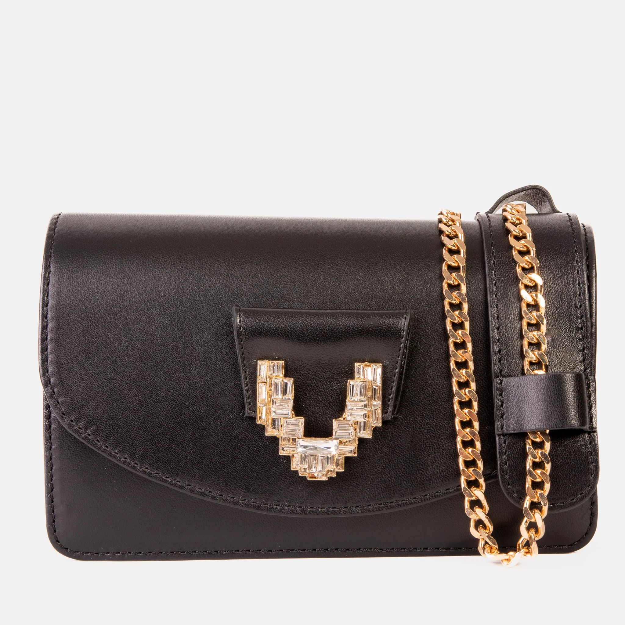 The Love Black Leather Handbag - Image 2
