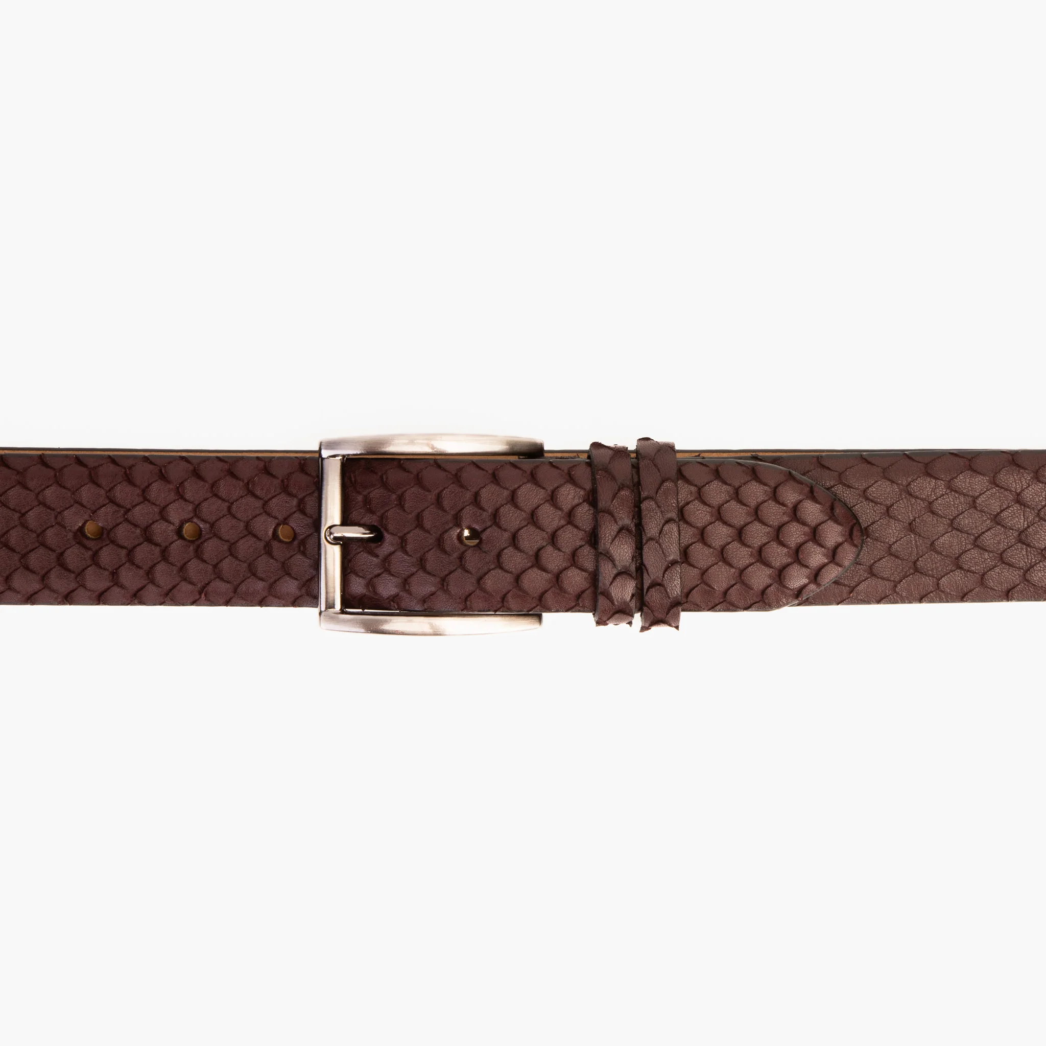 The Majesty Burgundy Leather Belt - Image 3