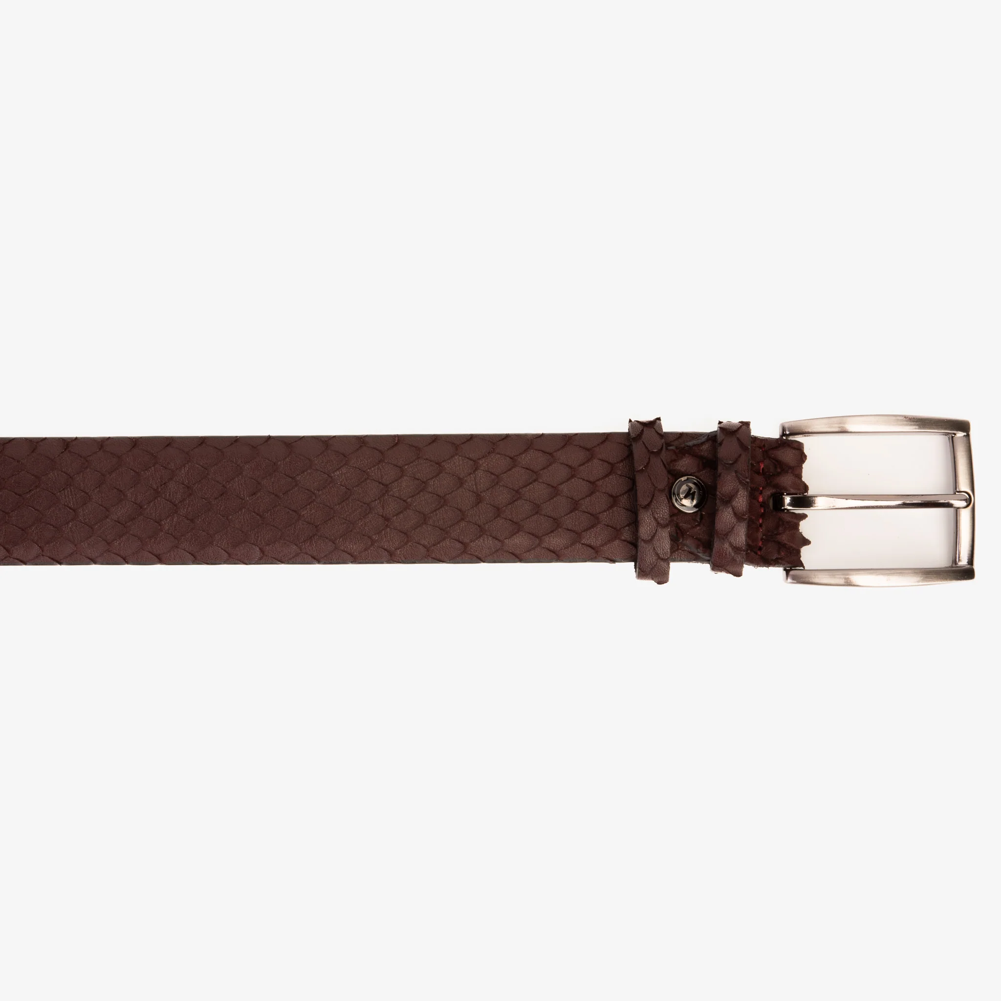 The Majesty Burgundy Leather Belt - Image 4