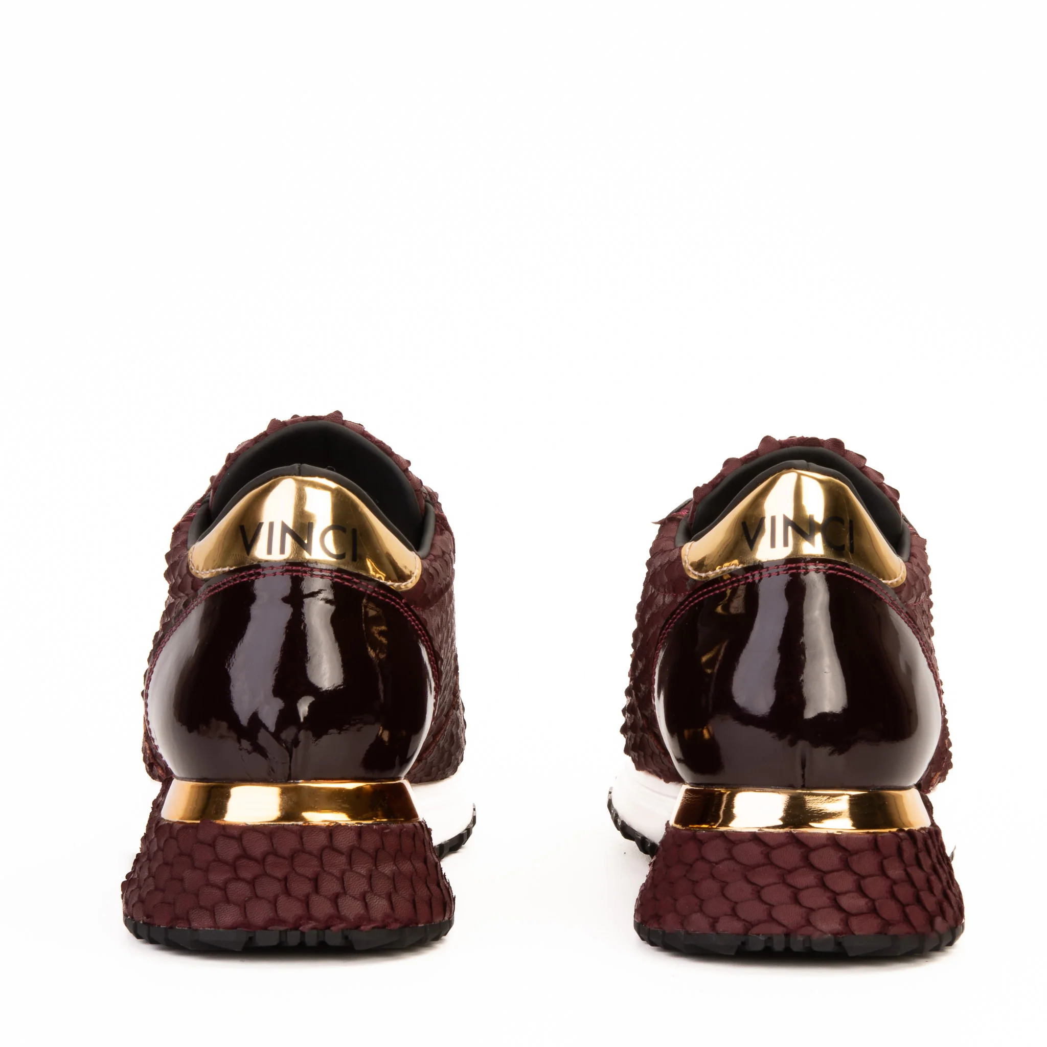 The Majesty Burgundy Leather Men Sneaker - Image 8