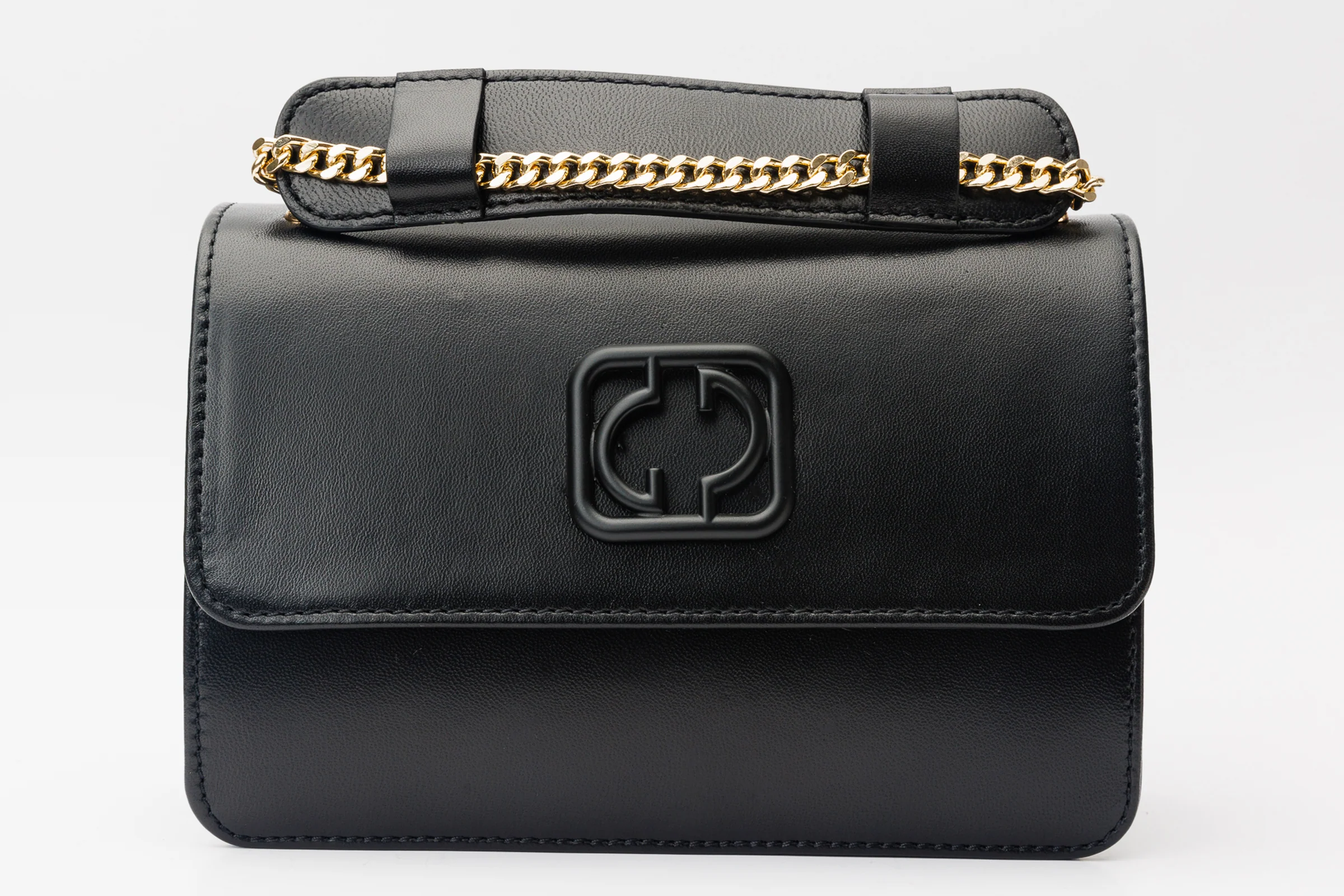 The Maneadero Black Leather Handbag - Image 6