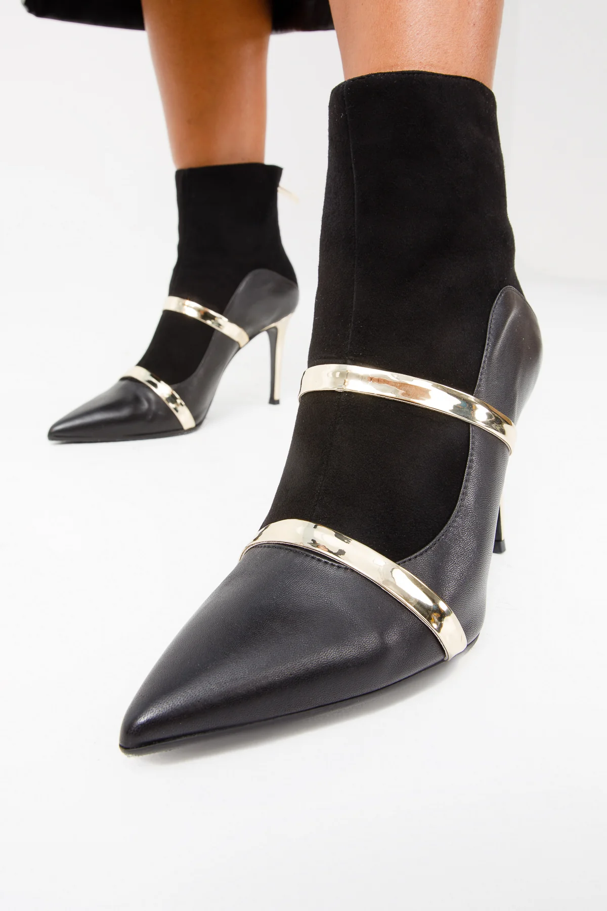 The Manila Black Leather Ankle Women Boot - Image 10