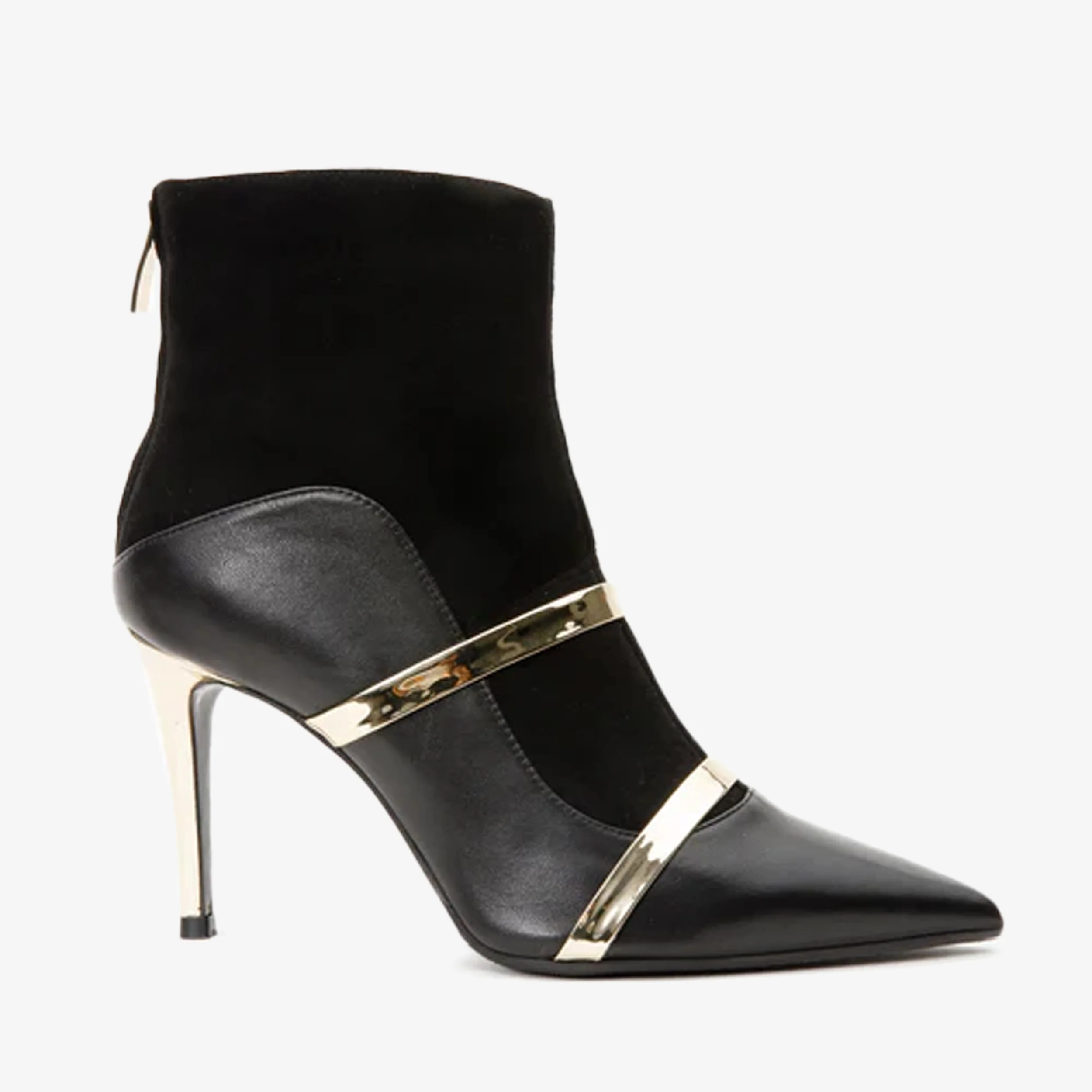 The Manila Black Leather Ankle Women Boot - Image 2
