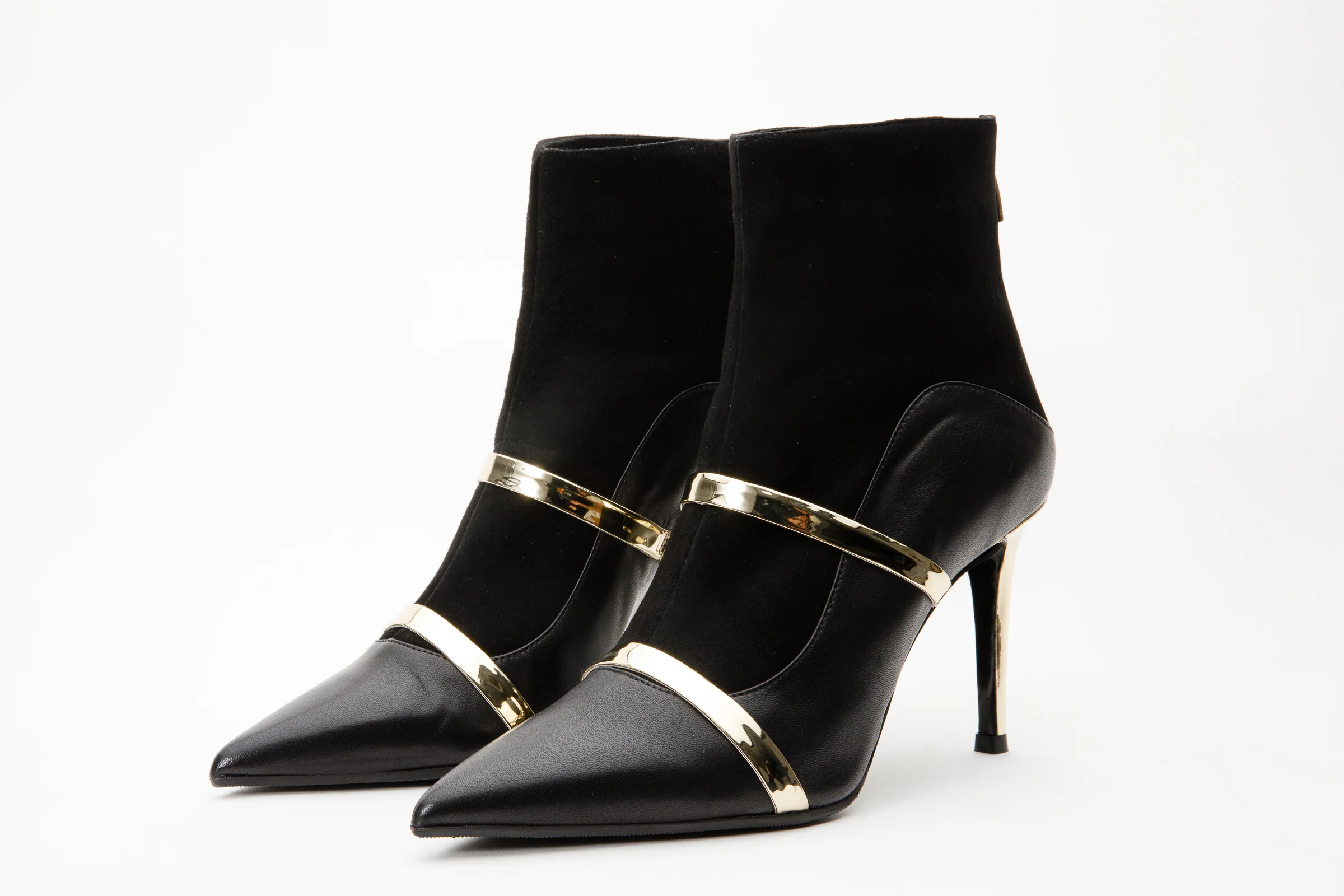 The Manila Black Leather Ankle Women Boot - Image 5
